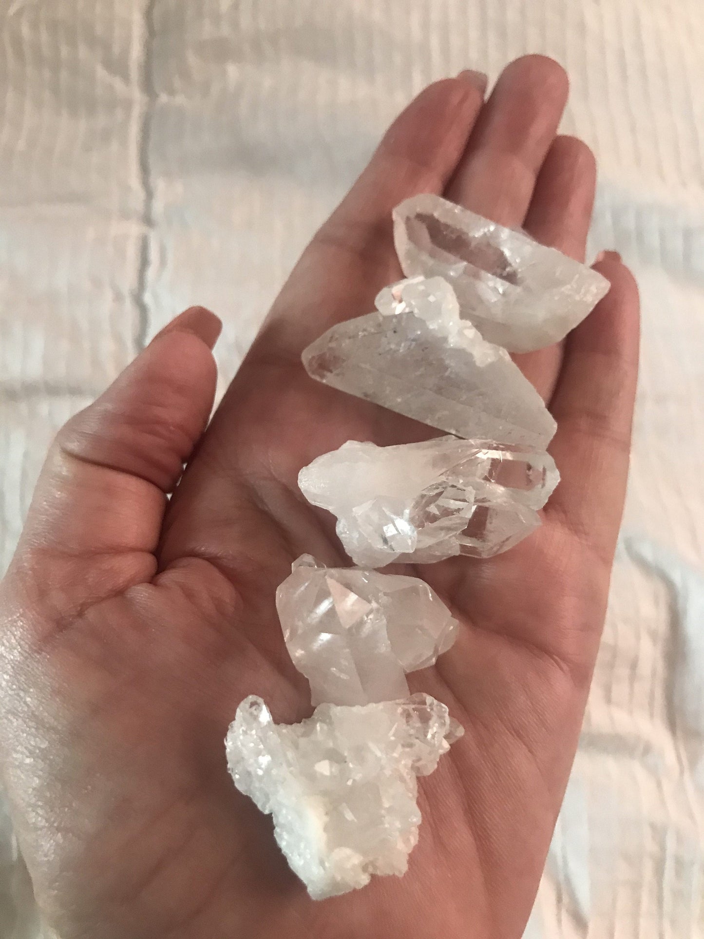 Mini Clear Quartz Druzy