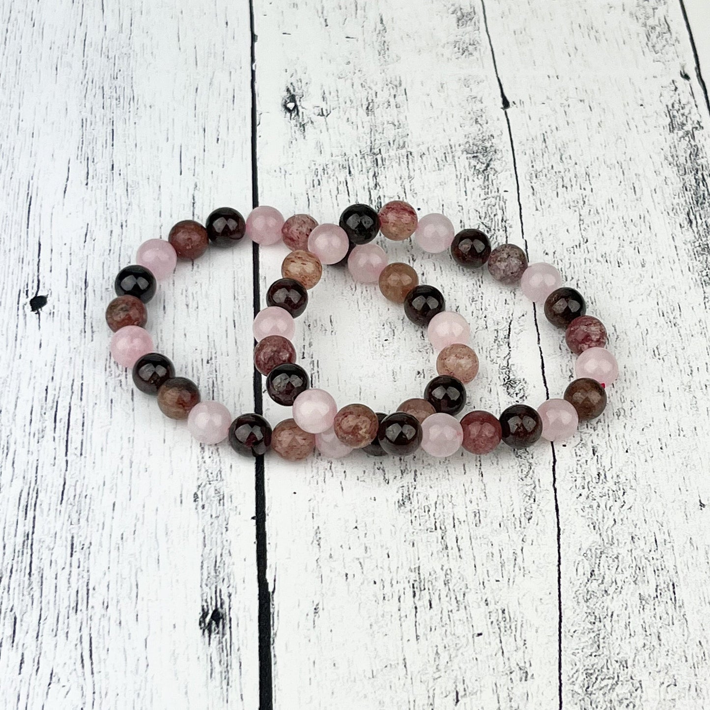 Heart Chakra Gemstone Bracelet 8mm