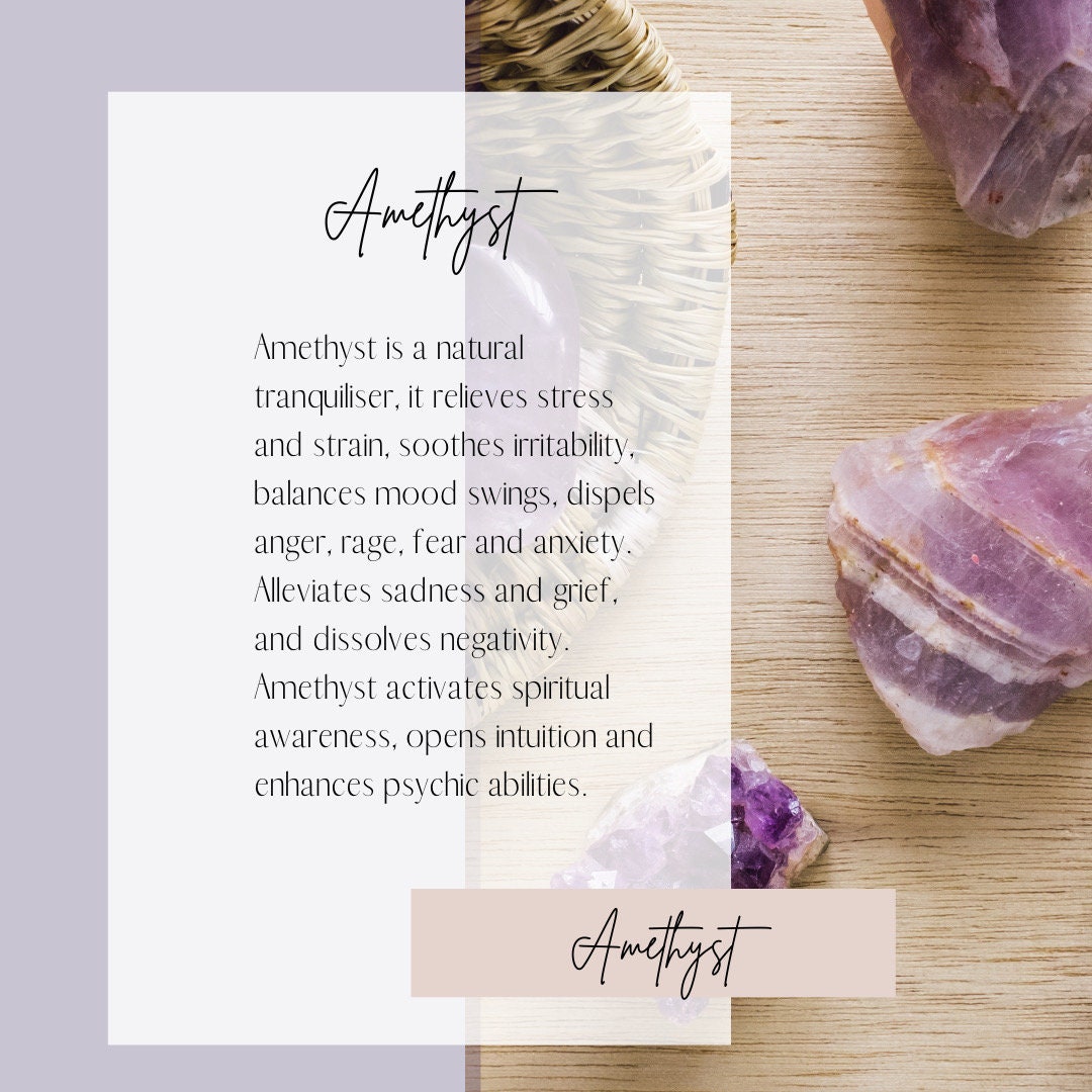 Chevron Amethyst Palm Stones, Healing Crystal Worry Stones, Meditation Pocket Rocks, New Age Spiritual Energy, Metaphysical Accessories