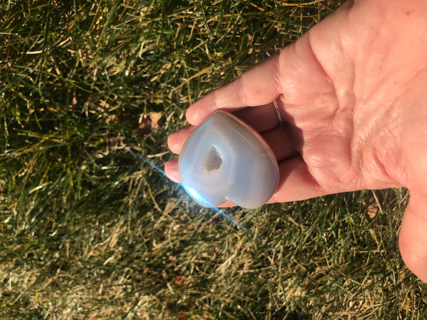 Angel Aura Druzy Hearts