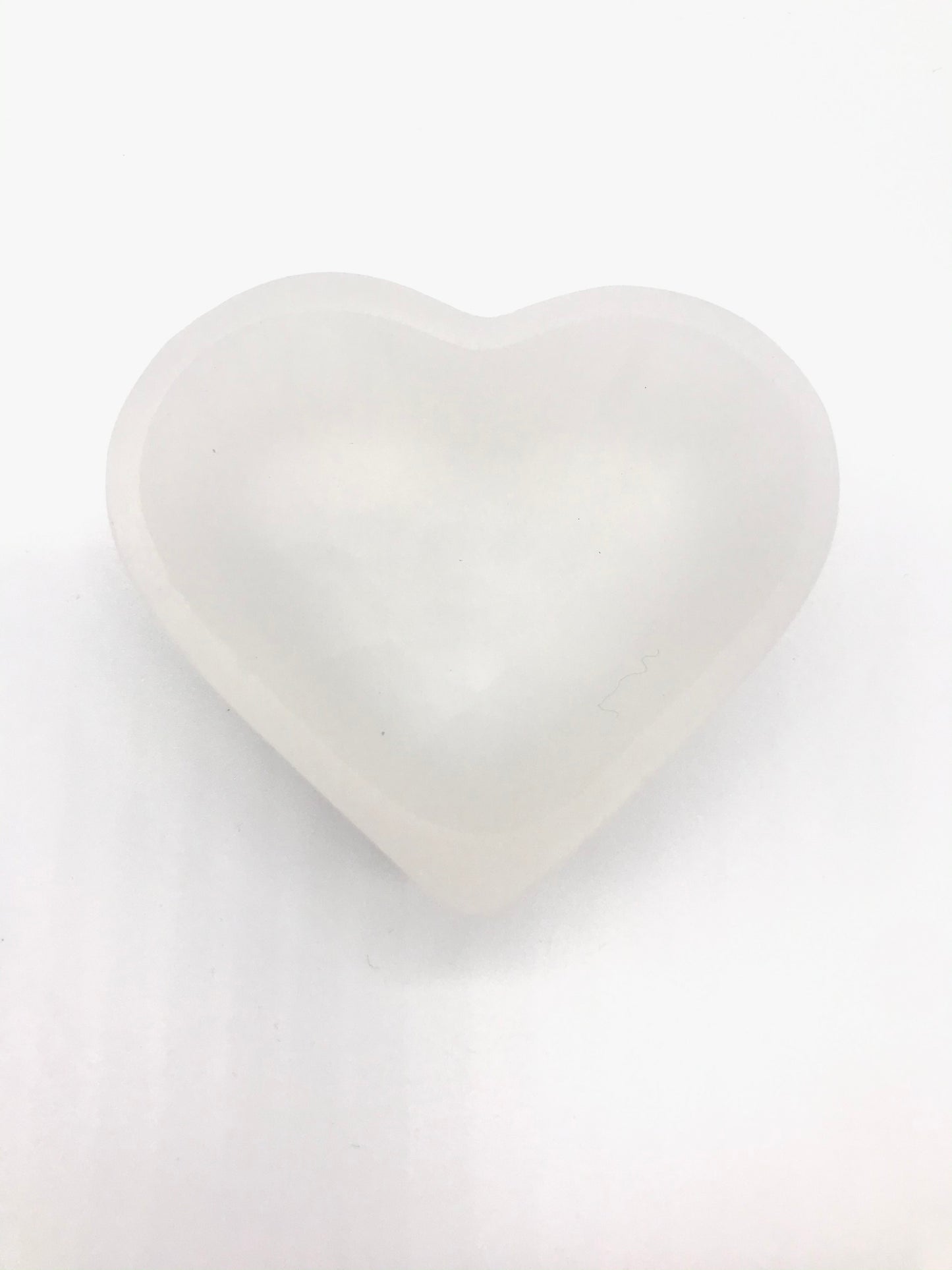 Selenite Heart Bowl