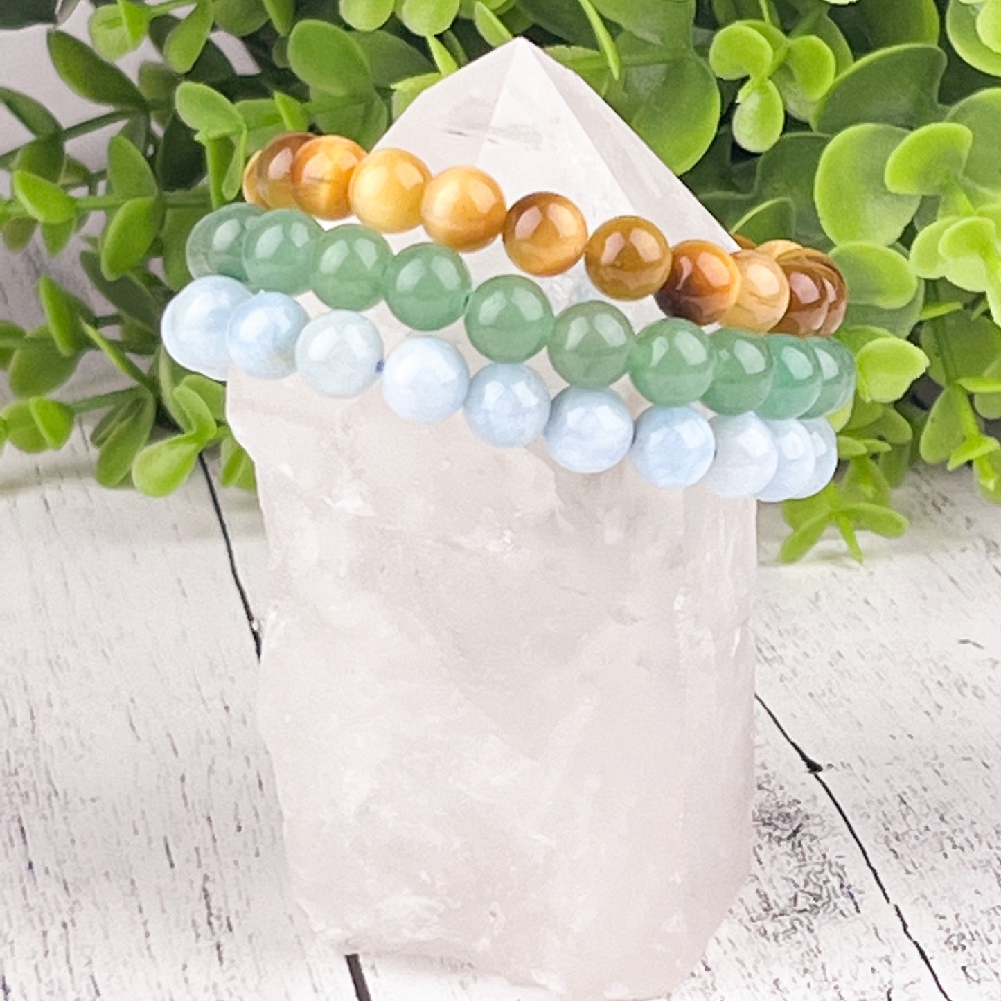 Good Luck Stack Bracelet Set 8mm