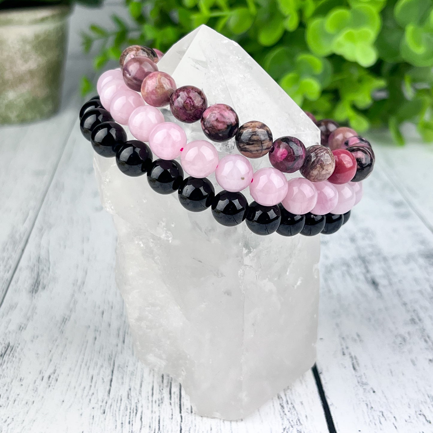Stress Relief Stack Bracelet Set 8mm