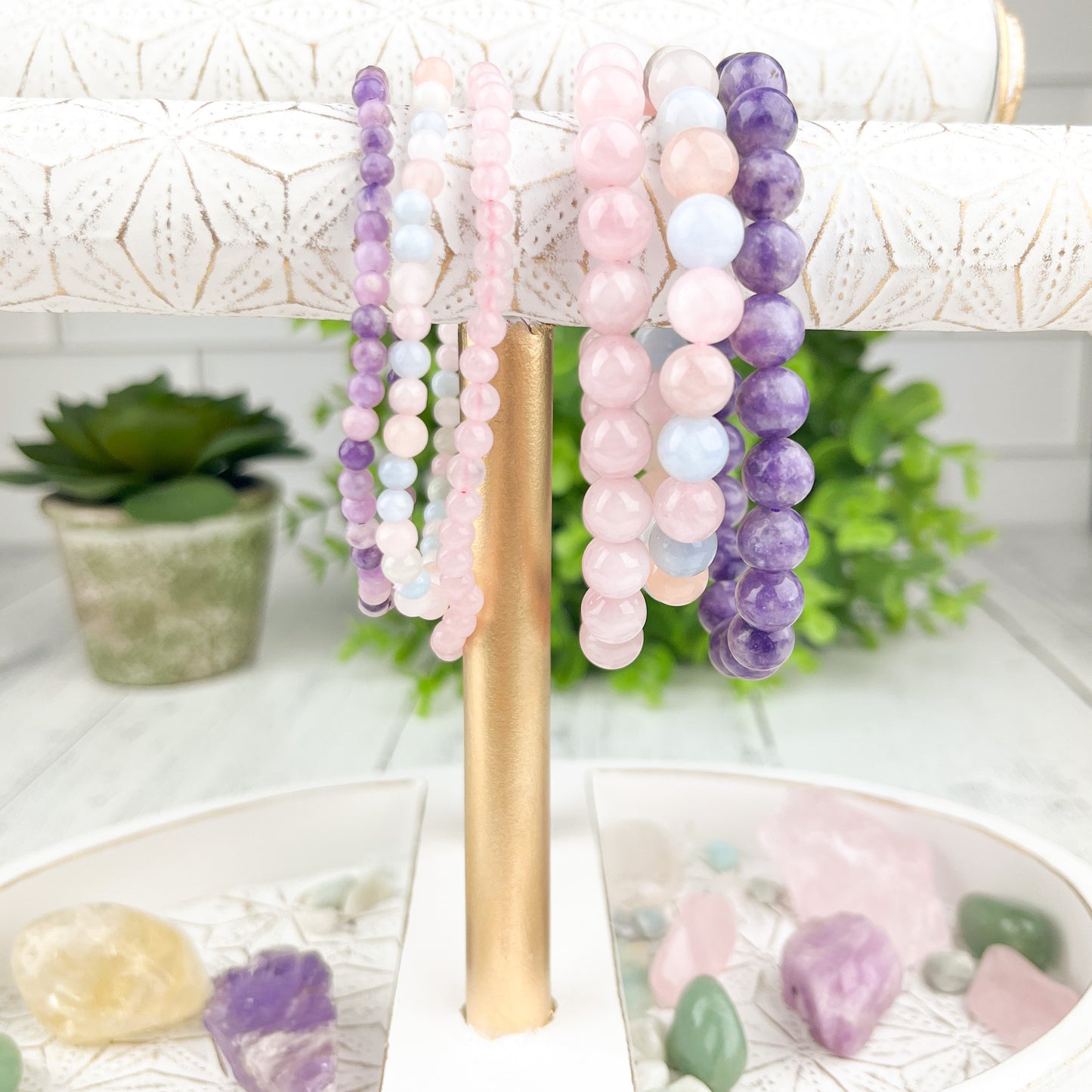 Love Stack Bracelet Set 4mm