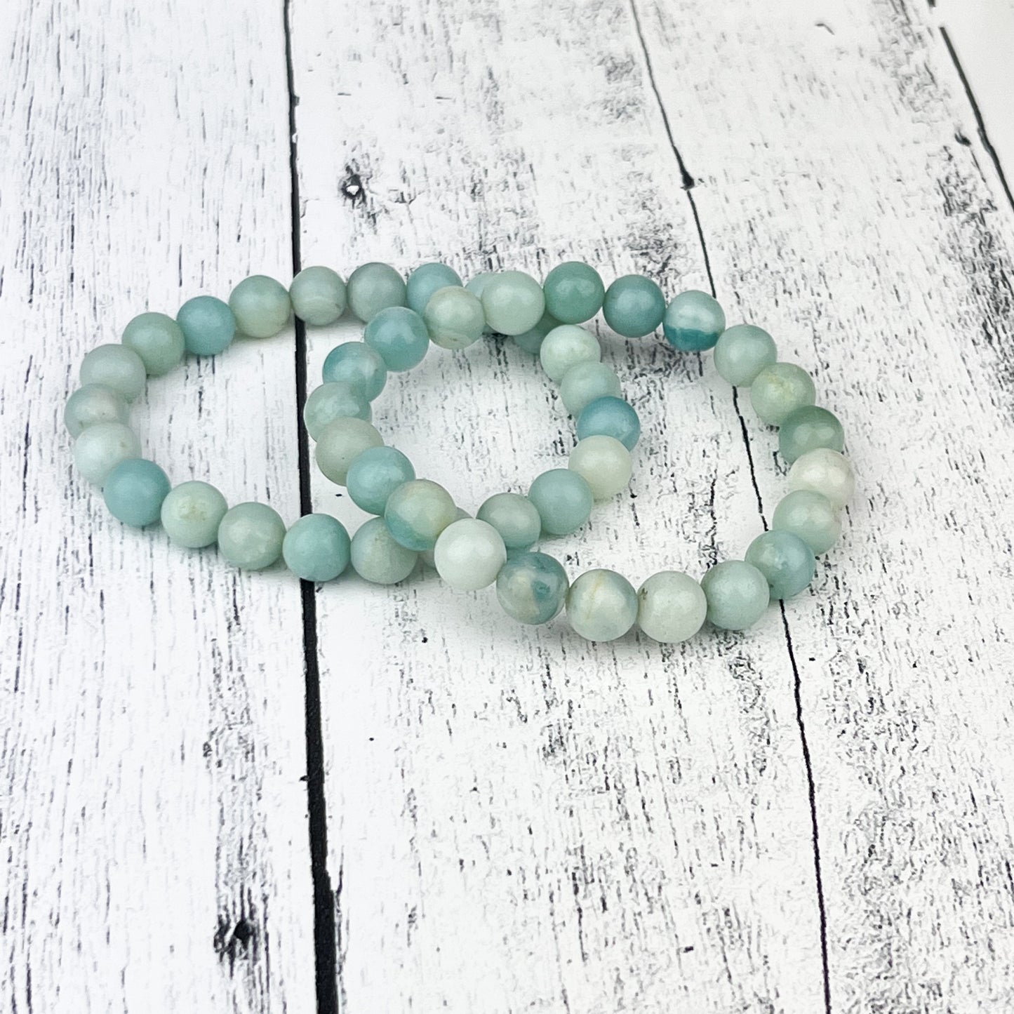 Amazonite Gemstone Bracelet 8mm