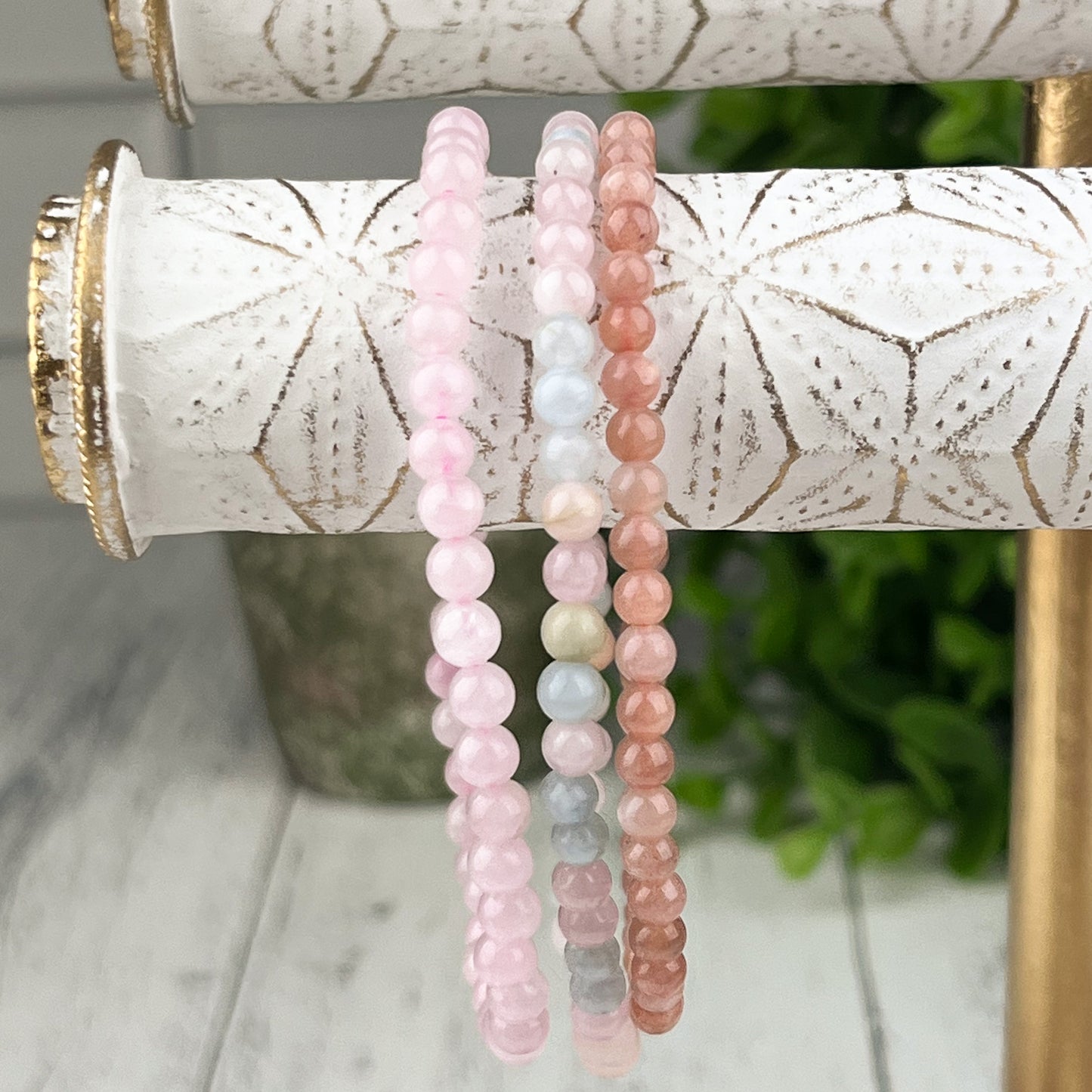 Self Love Stack Bracelet Set 4mm