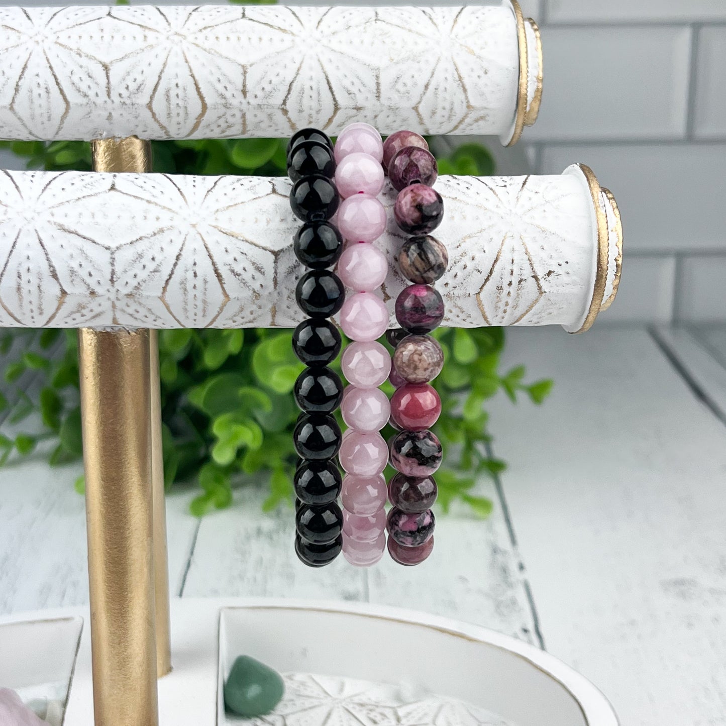 Stress Relief Stack Bracelet Set 8mm