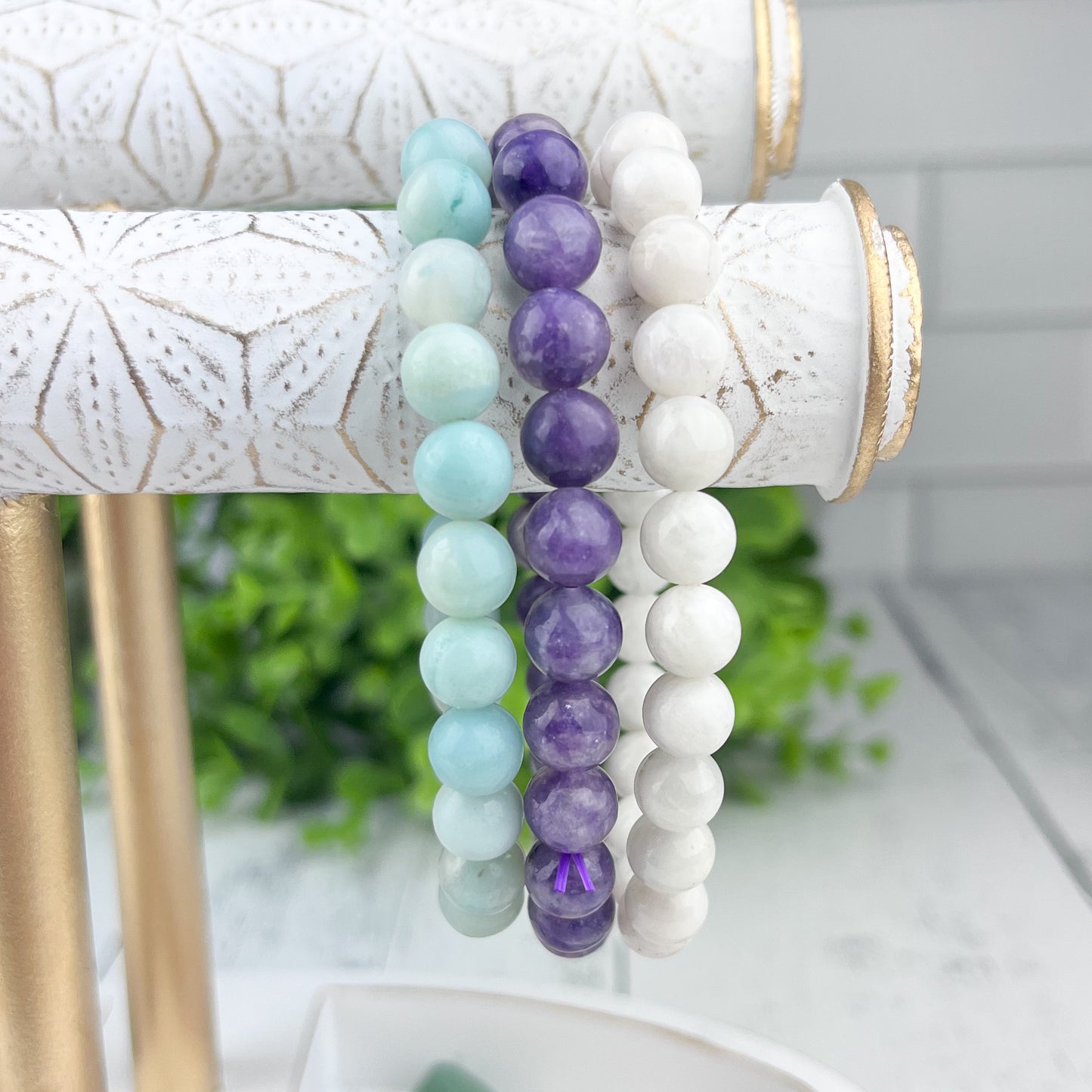 Harmony Stack Bracelet Set 8mm