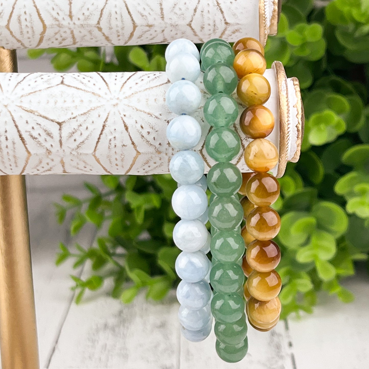 Good Luck Stack Bracelet Set 8mm