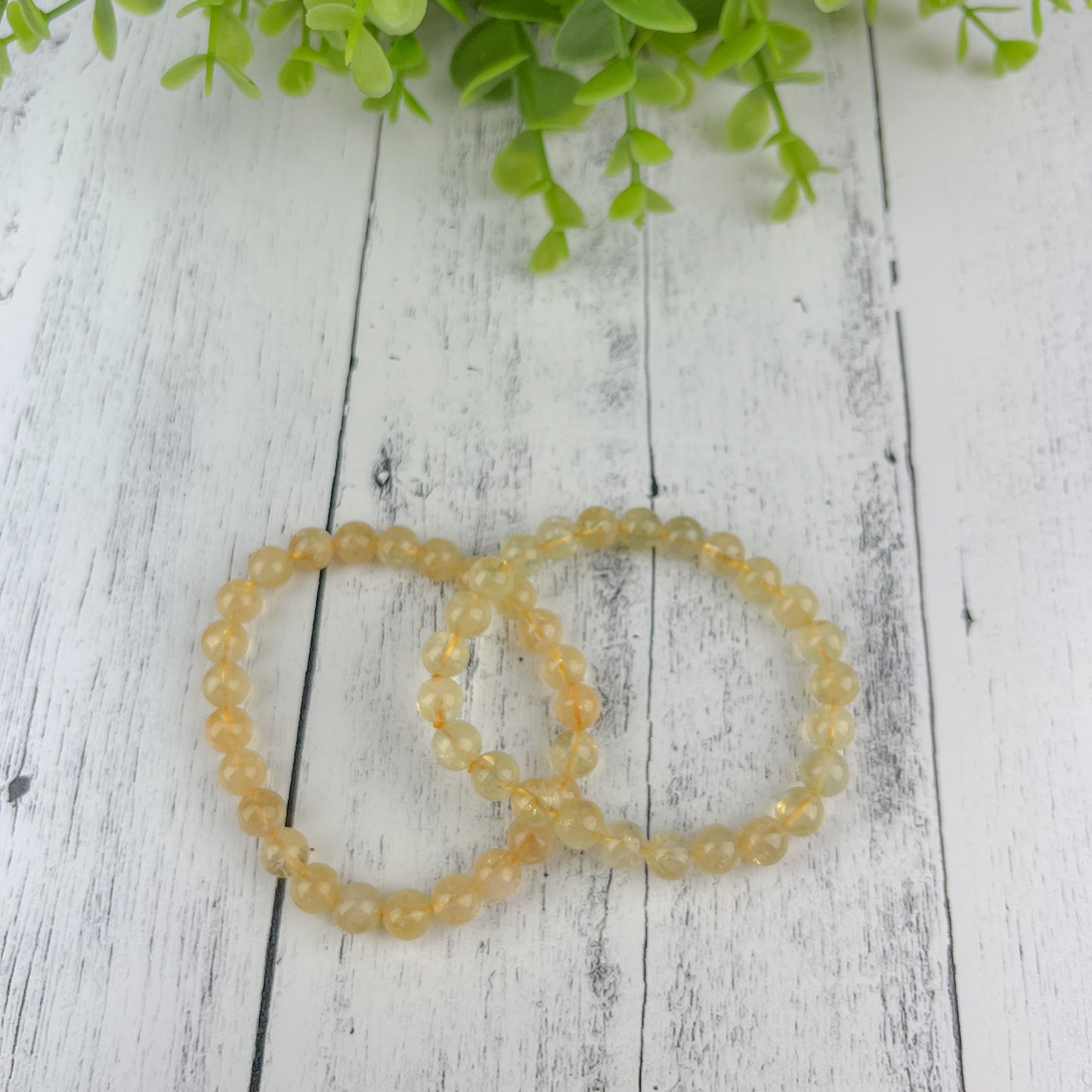 Citrine Gemstone Bracelet 8mm