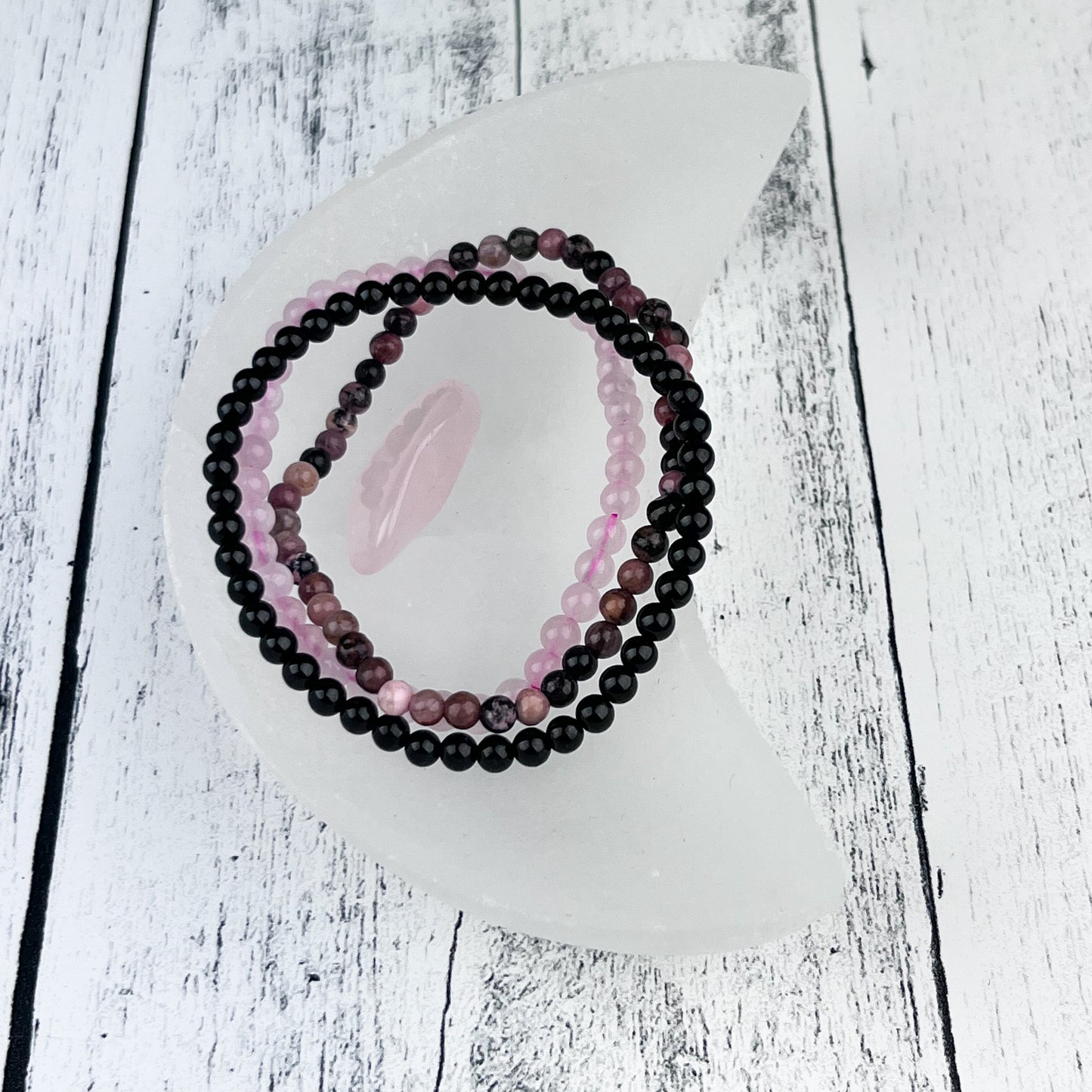Stress Relief Stack Bracelet Set 4mm