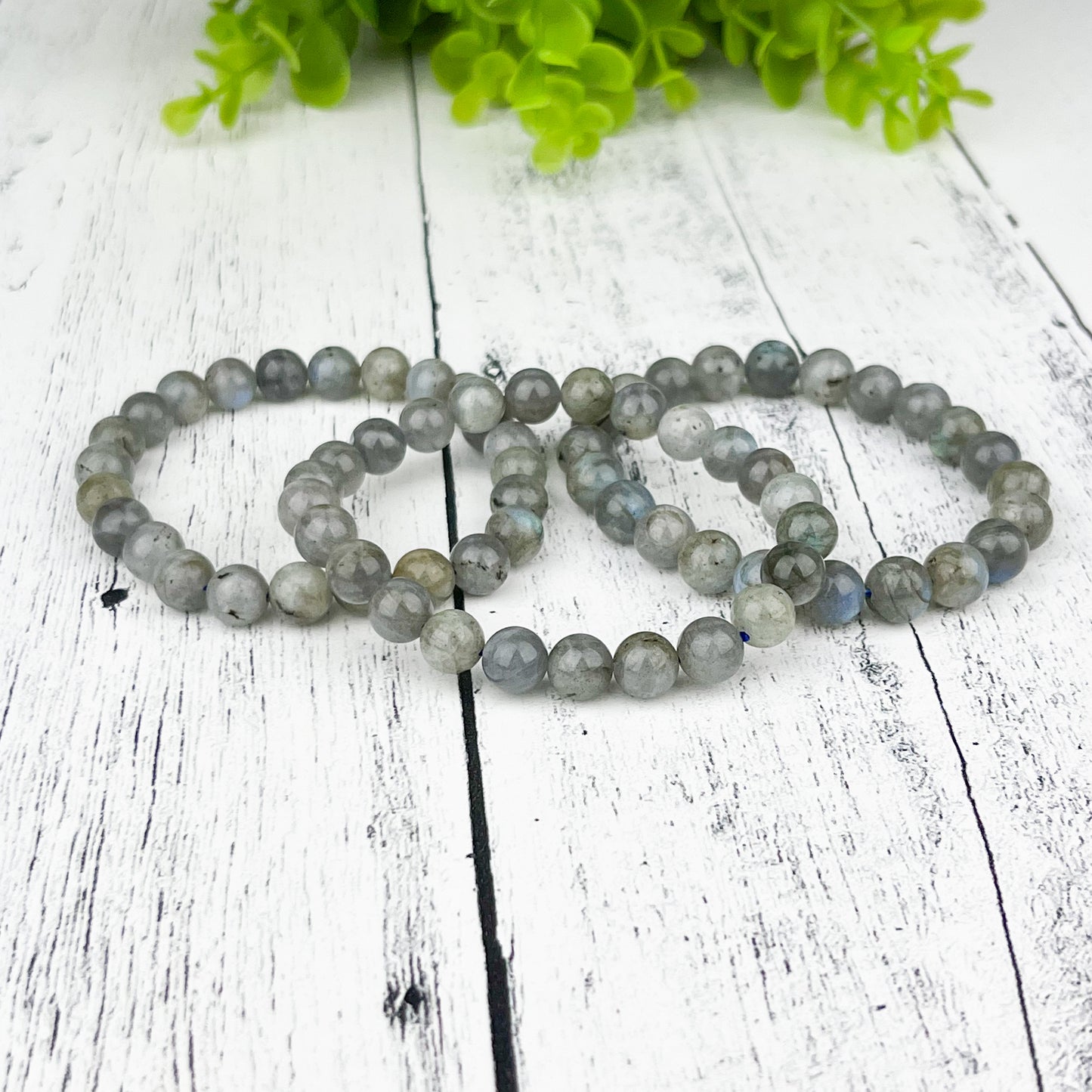 Labradorite Gemstone Bracelet 8mm