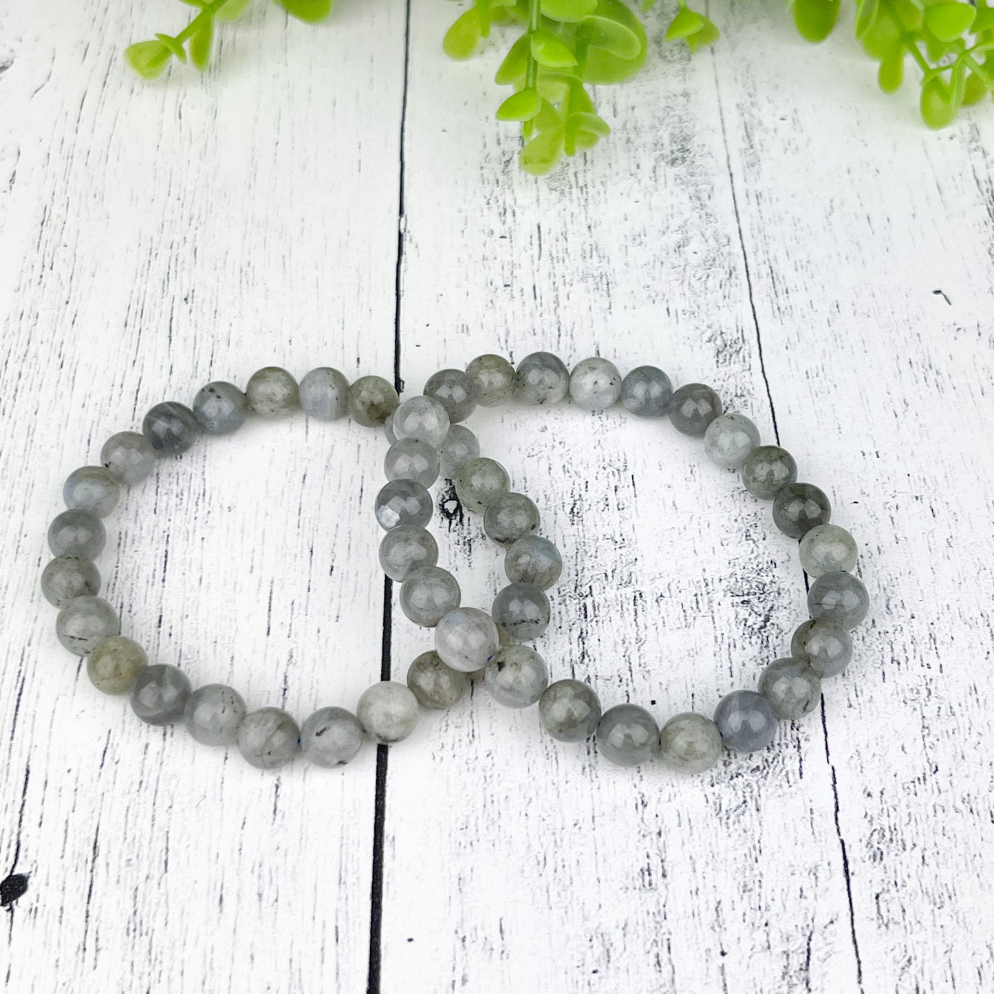 Labradorite Gemstone Bracelet 8mm