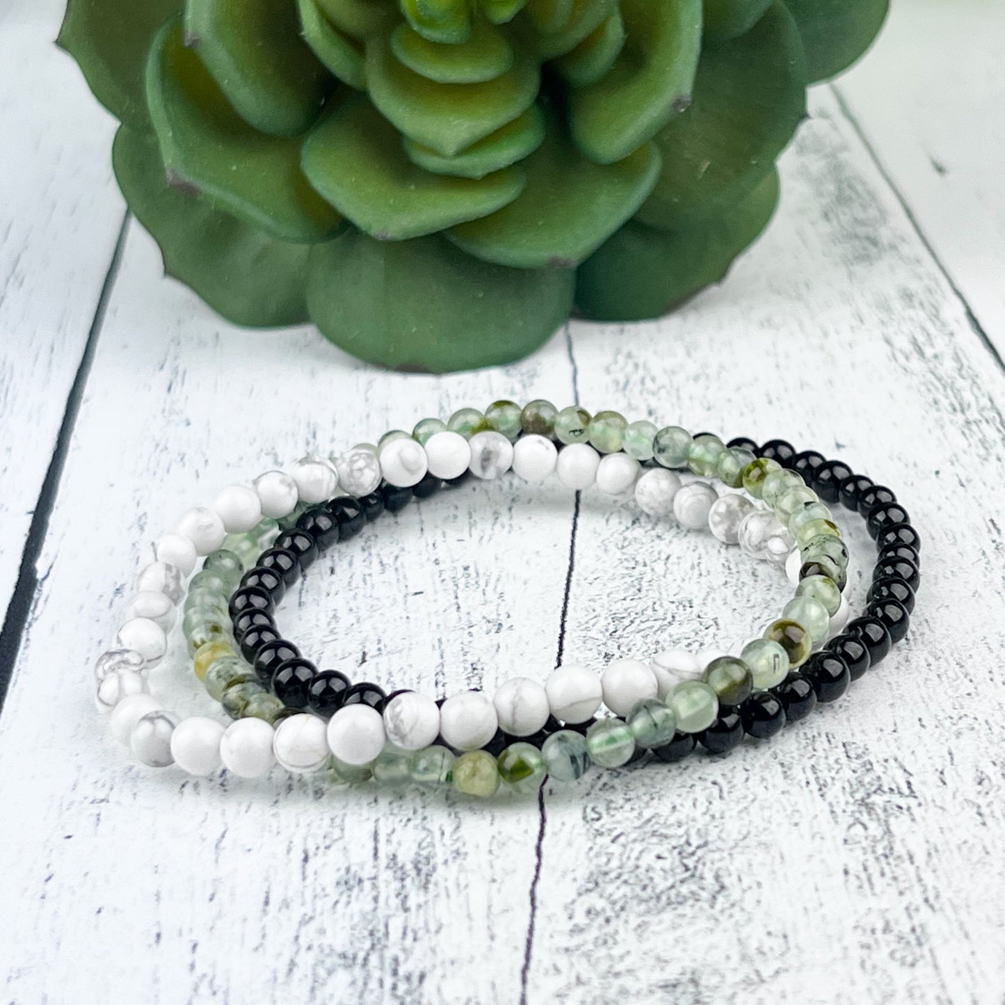 Protection Stack Bracelet Set 4mm
