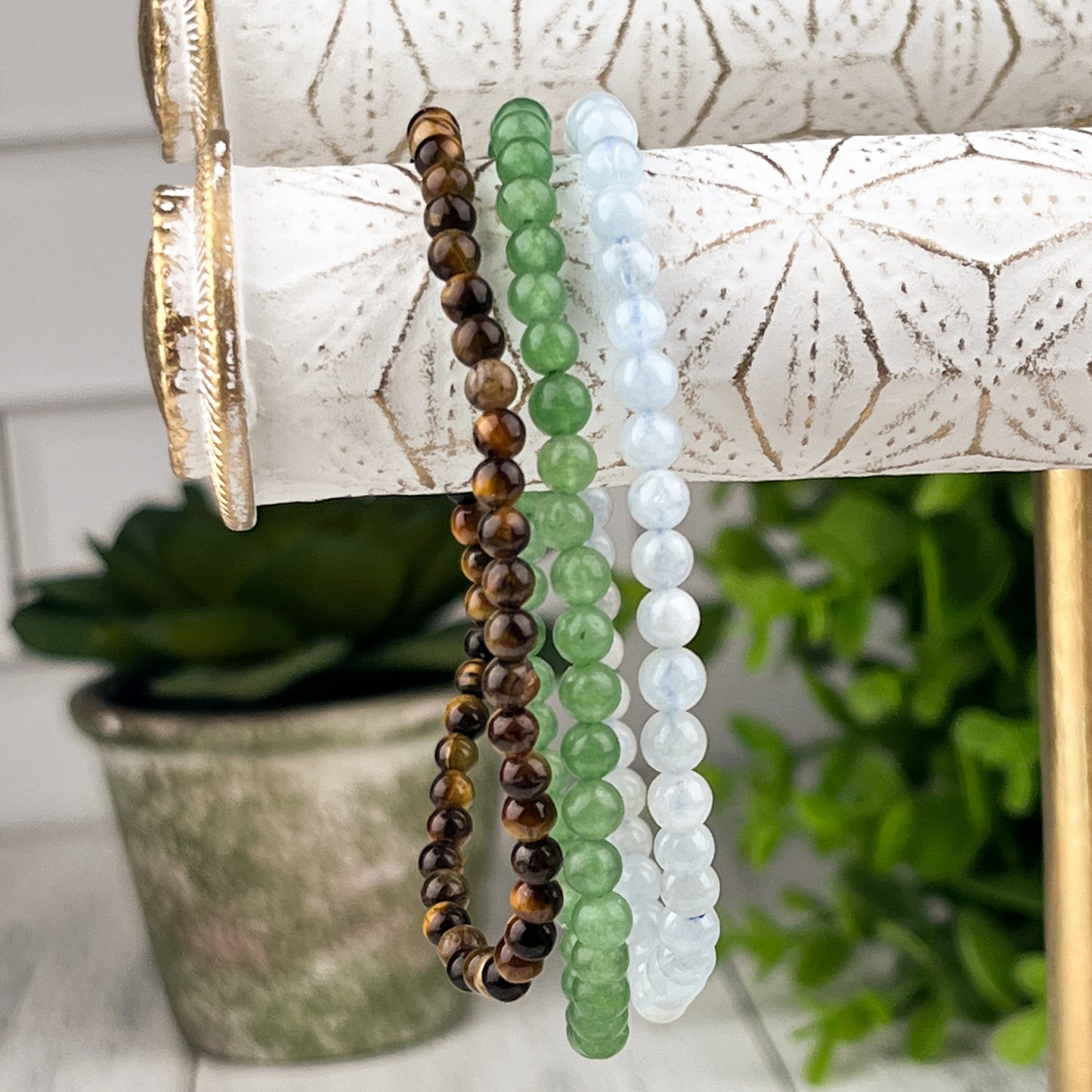 Good Luck Stack Bracelet Set 4mm