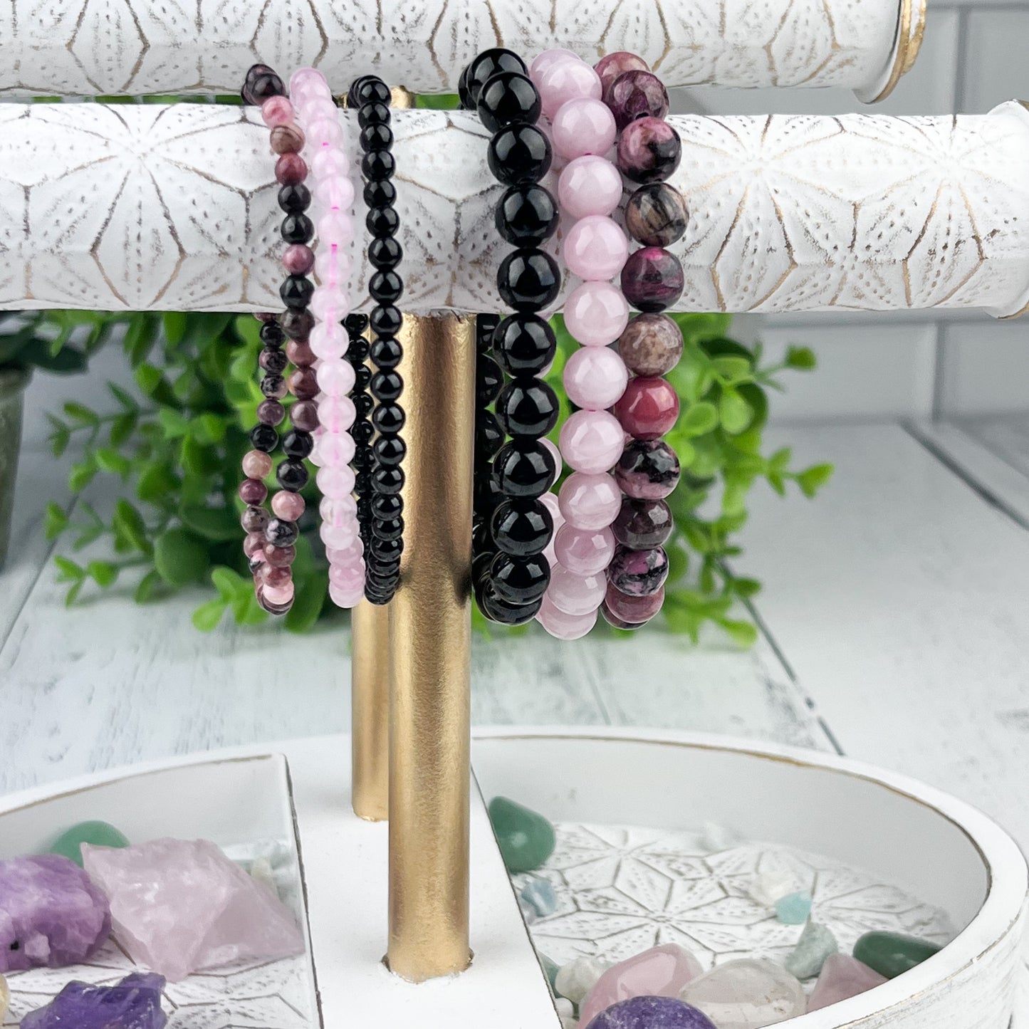 Stress Relief Stack Bracelet Set 8mm