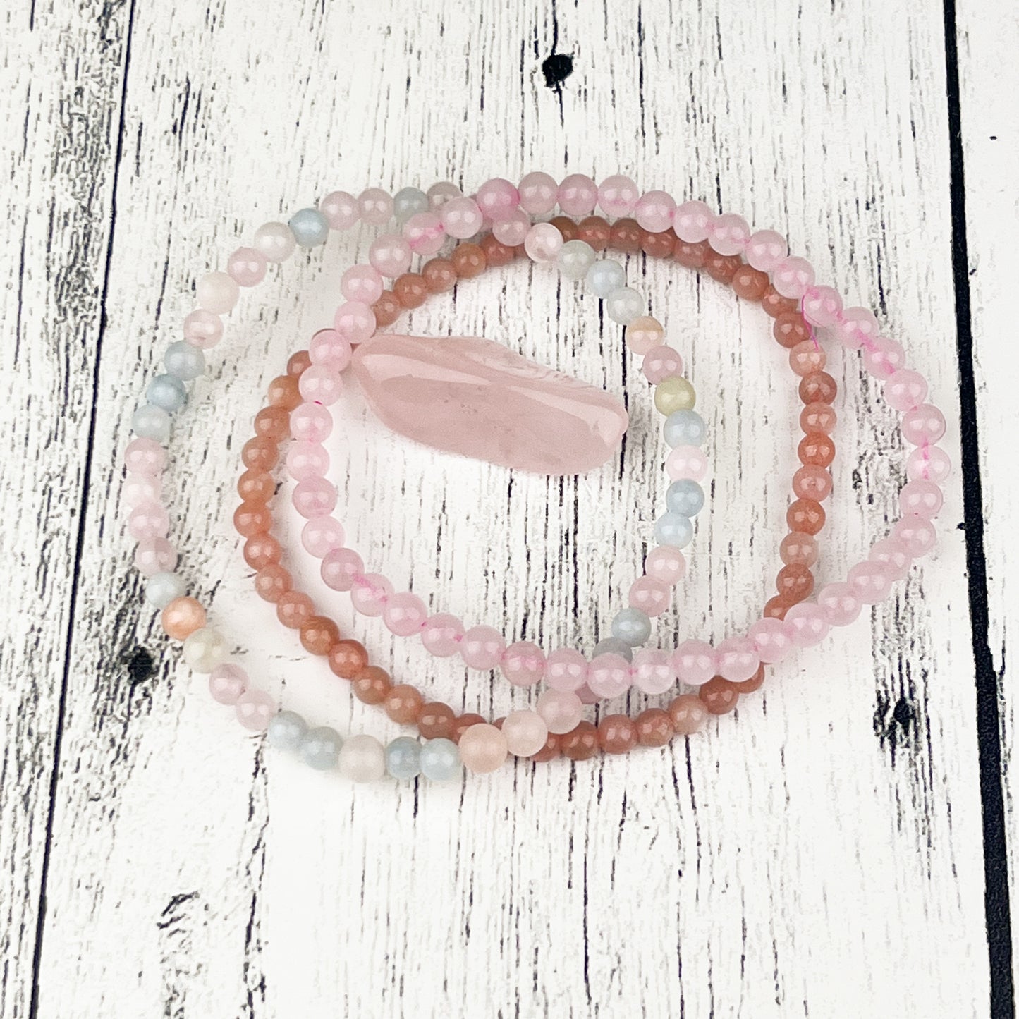 Self Love Stack Bracelet Set 4mm