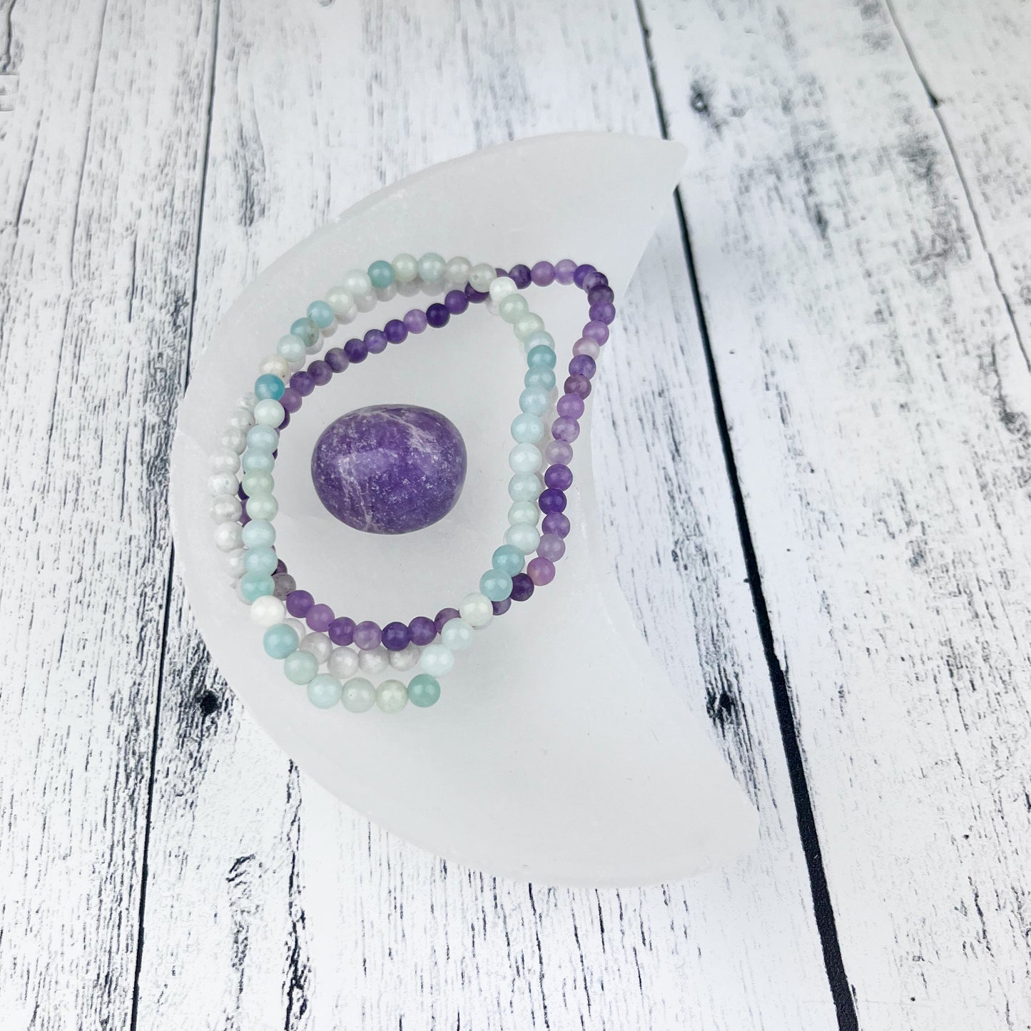 Harmony Stack Bracelet Set 4mm
