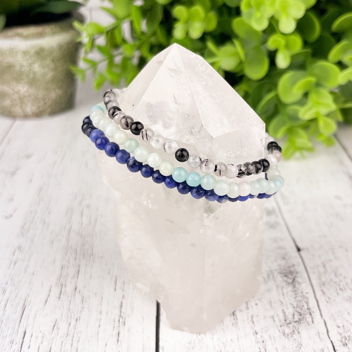 Balance Stack Bracelet Set 4mm