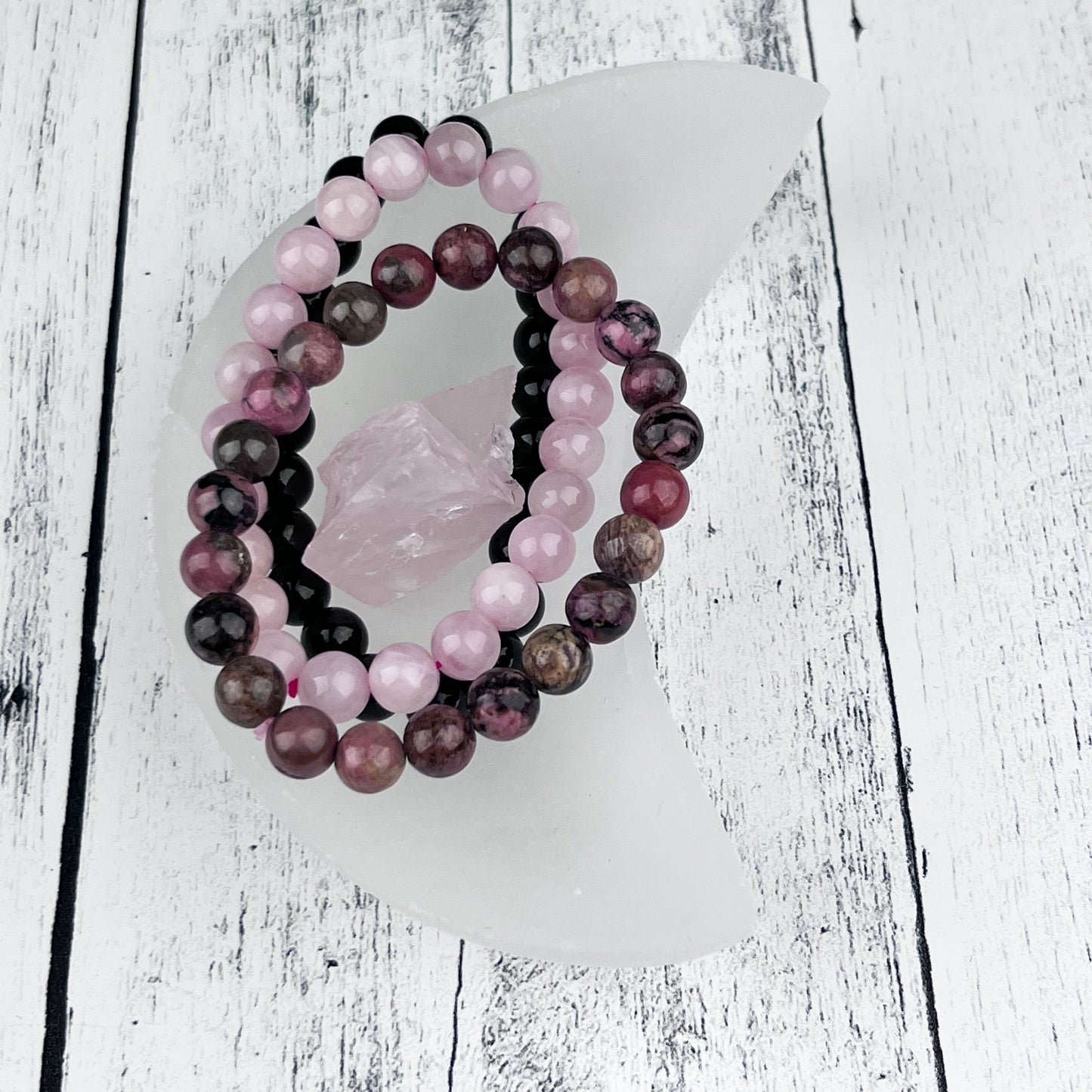 Stress Relief Stack Bracelet Set 8mm