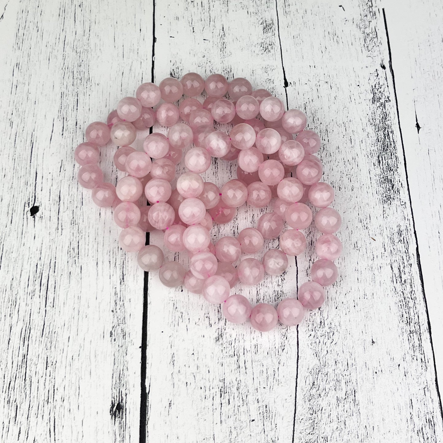 Rose Quartz Gemstone Bracelet 8mm