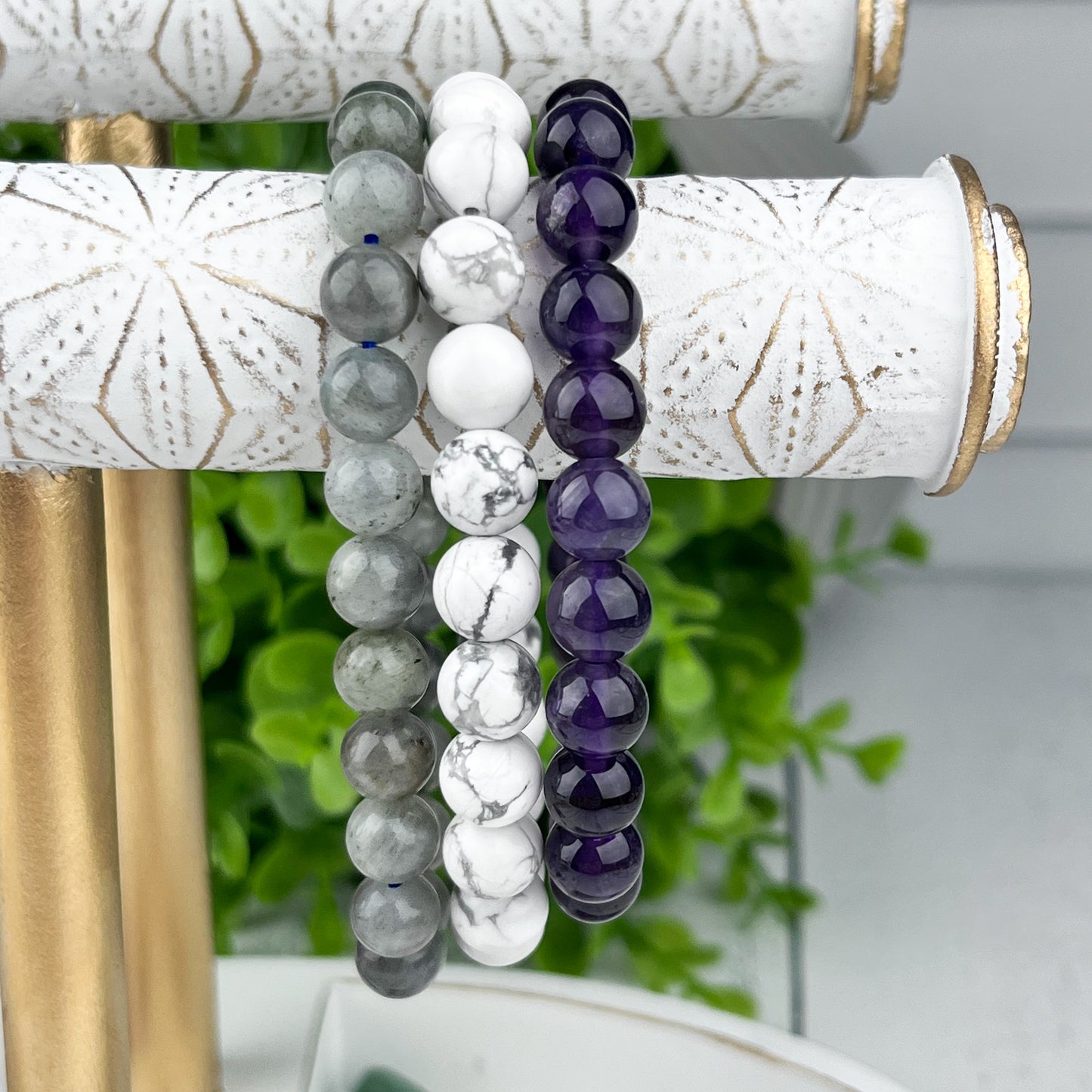 Serenity Stack Bracelet Set 8mm