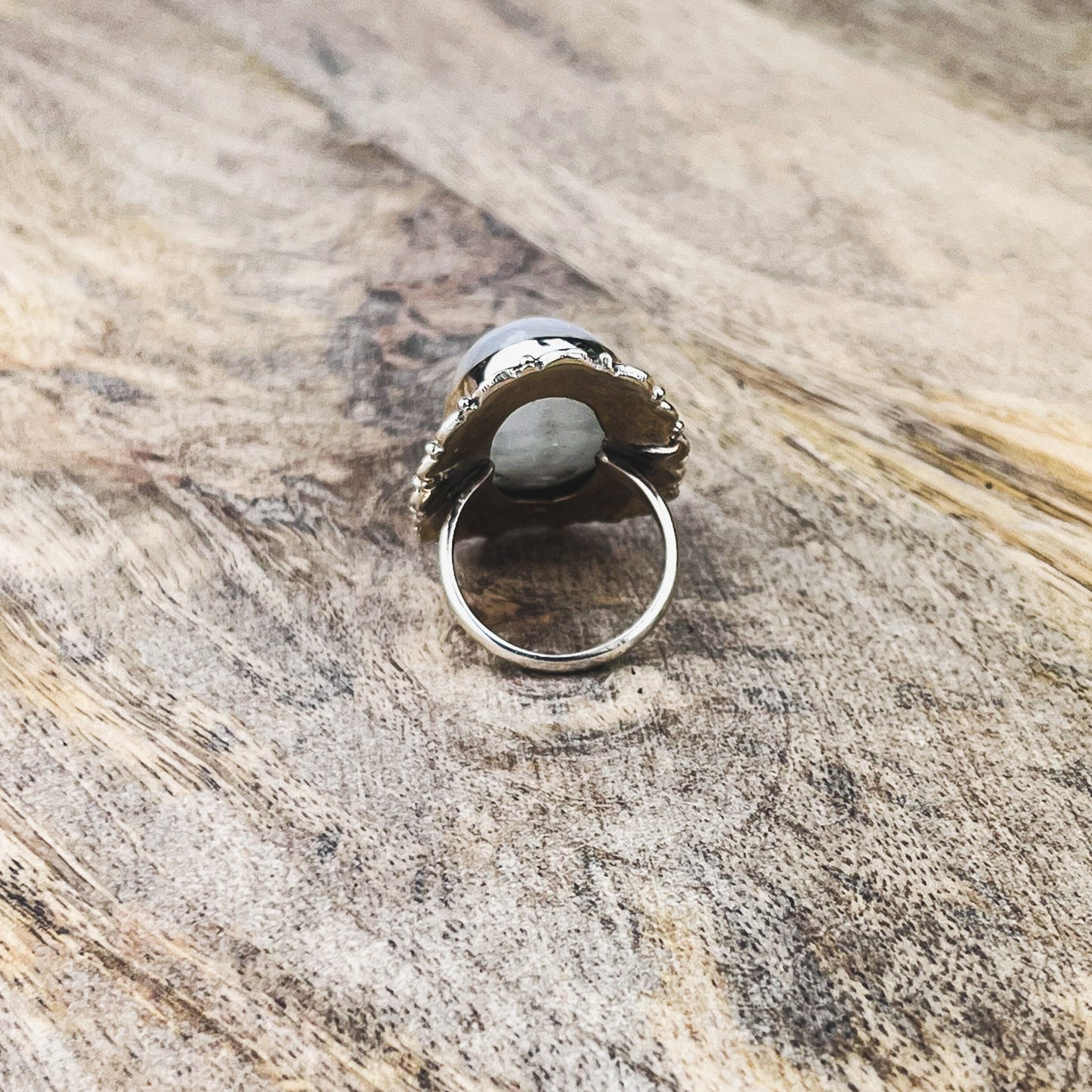 Moonstone Gemstone .925 Sterling Silver Ring