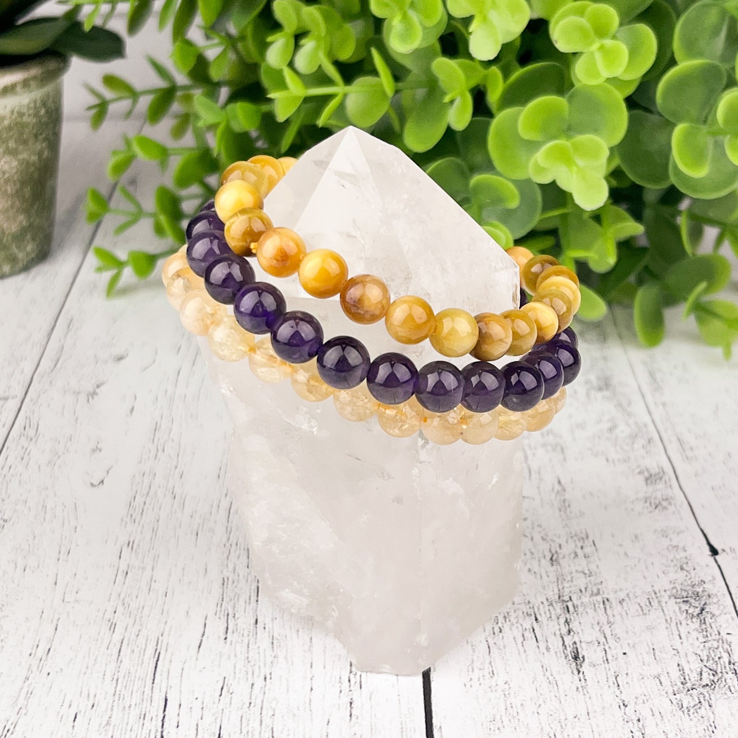 Success Stack Bracelet Set 8mm