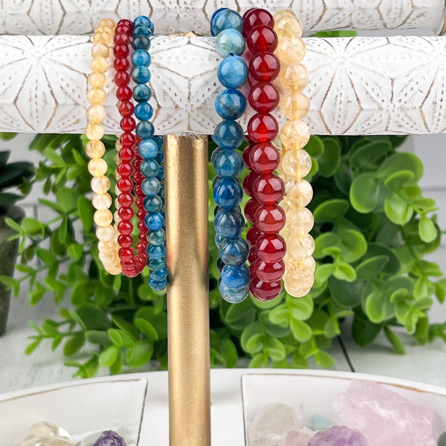 Energy Stack Bracelet Set 4mm