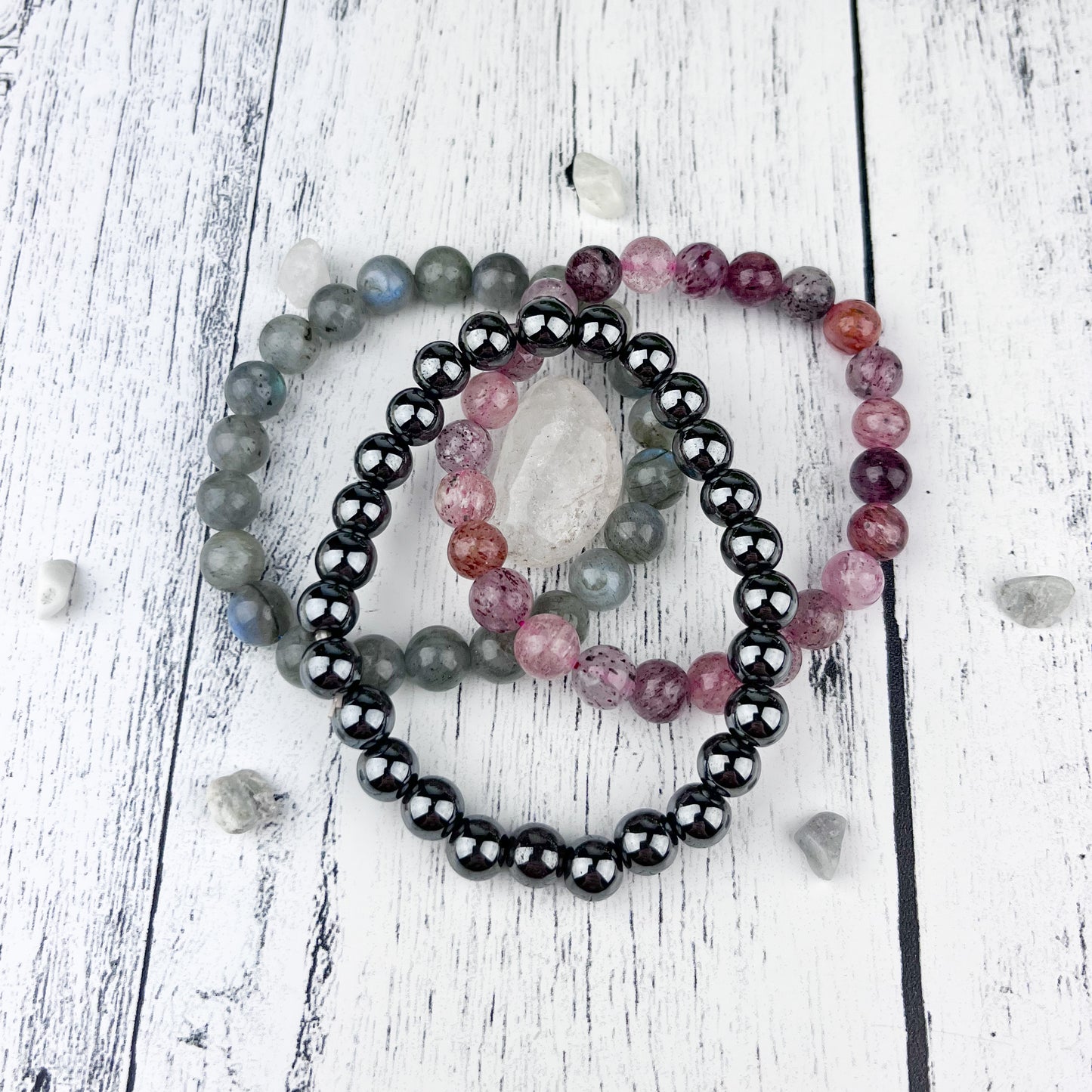 Strength Stack Bracelet Set 8mm