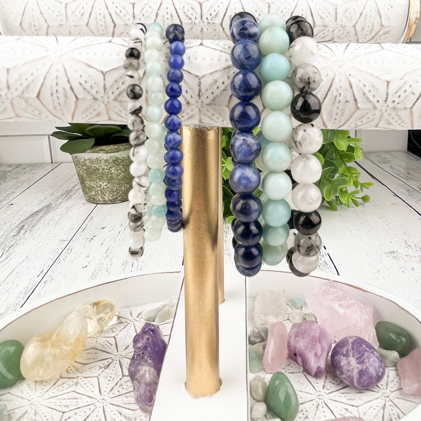 Balance Stack Bracelet Set 4mm