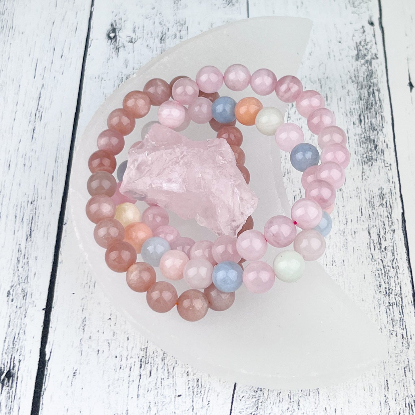 Self Love Stack Bracelet Set 8mm