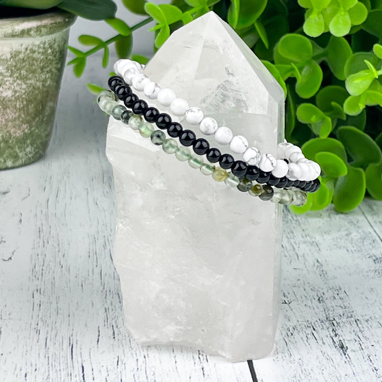 Protection Stack Bracelet Set 4mm