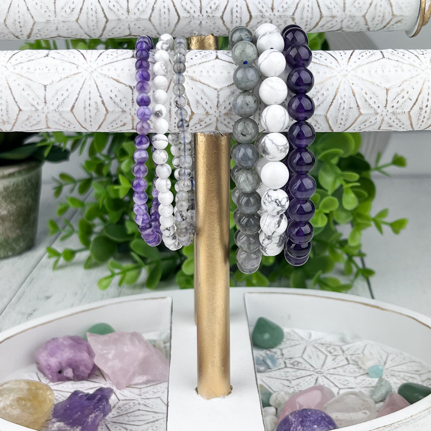 Serenity Stack Bracelet Set 8mm