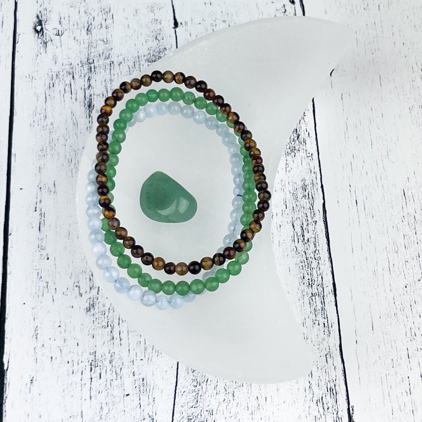 Good Luck Stack Bracelet Set 4mm