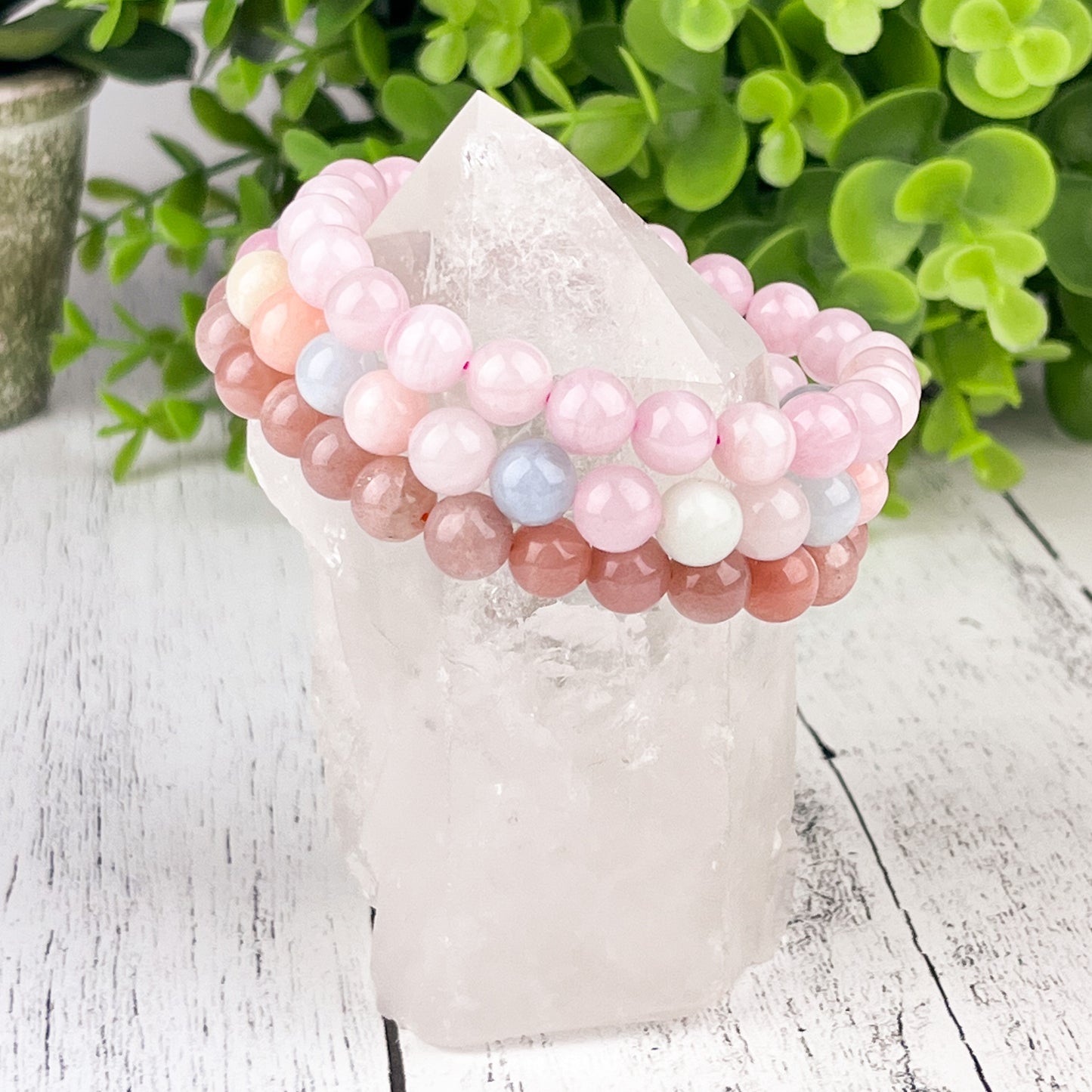 Self Love Stack Bracelet Set 8mm