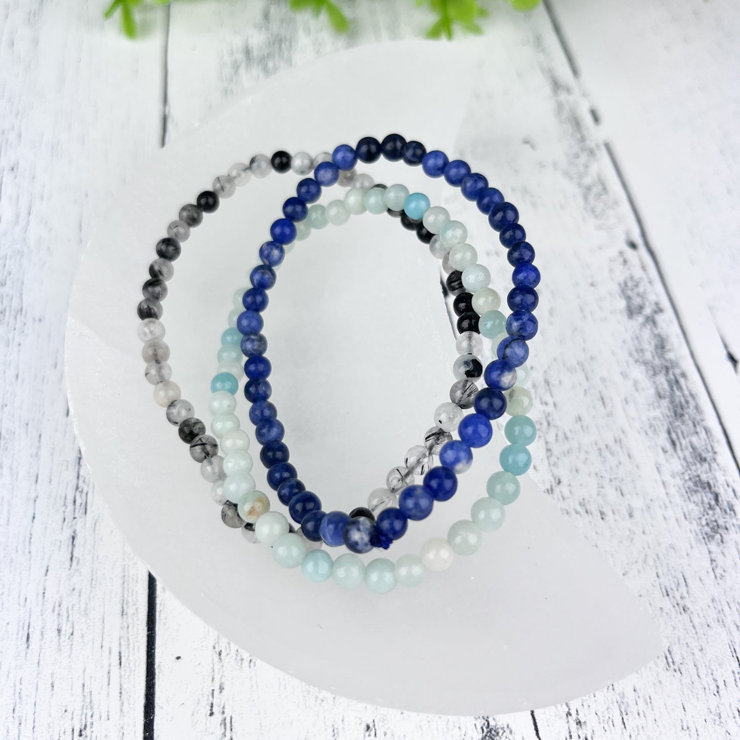 Balance Stack Bracelet Set 4mm