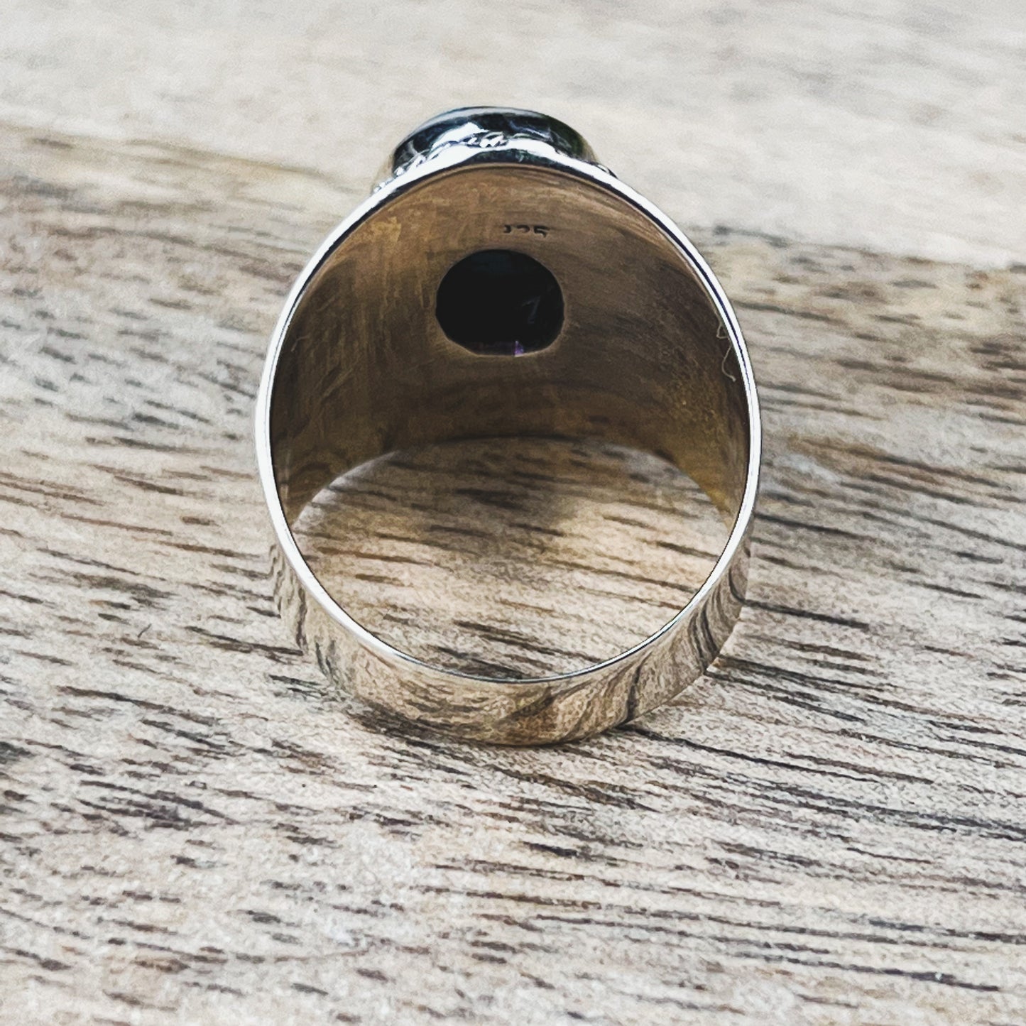 Turquoise Gemstone .925 Sterling Silver Ring