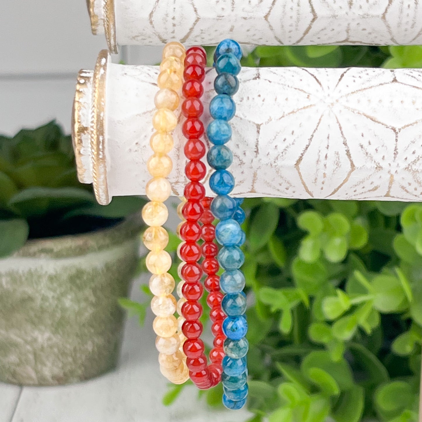 Energy Stack Bracelet Set 4mm