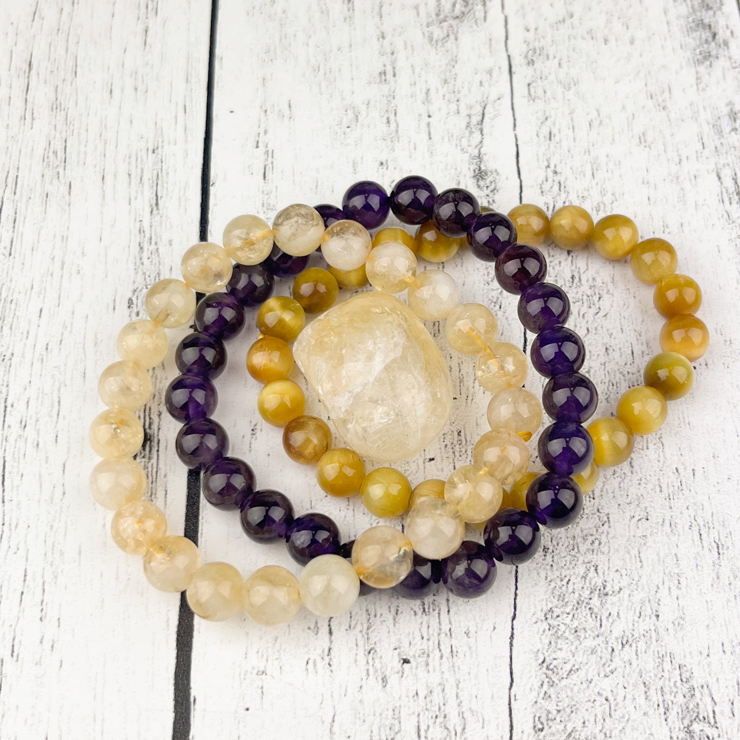 Success Stack Bracelet Set 8mm