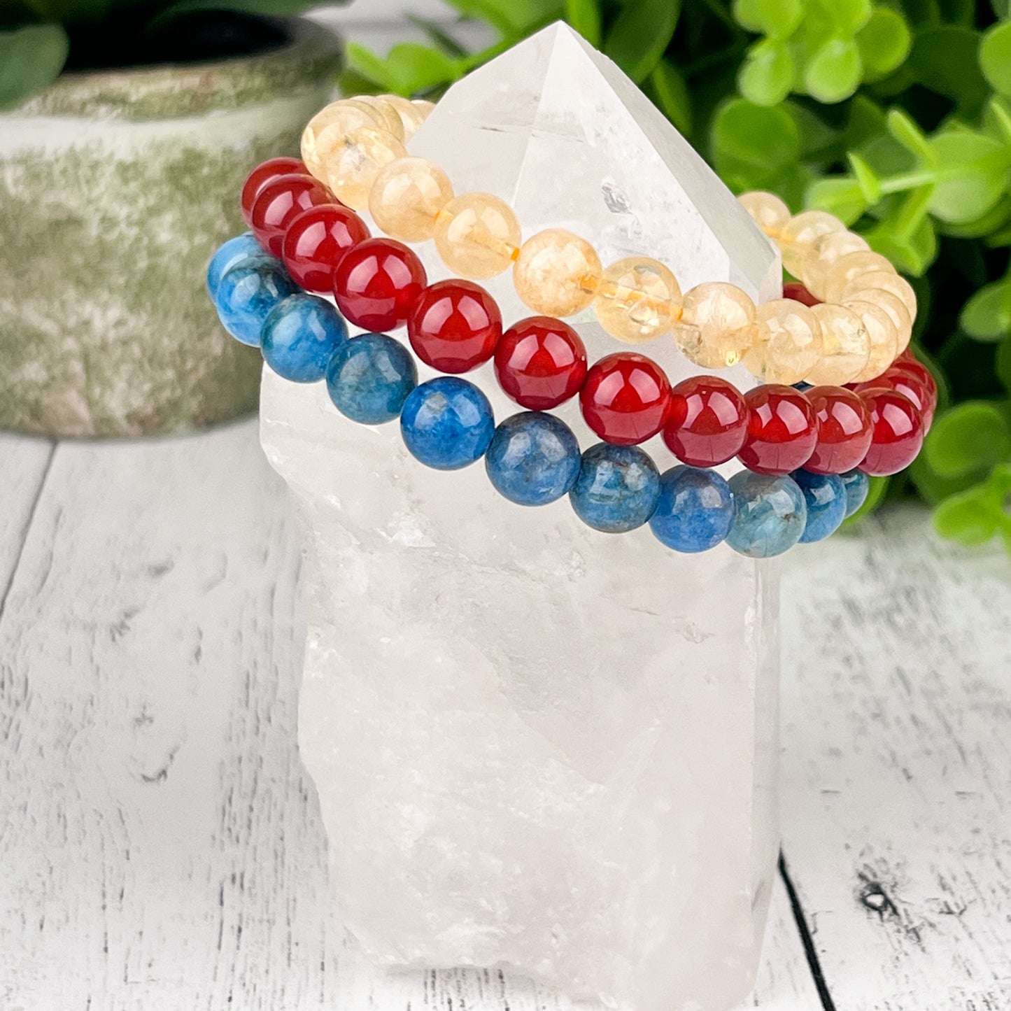 Energy Stack Bracelet Set 8mm