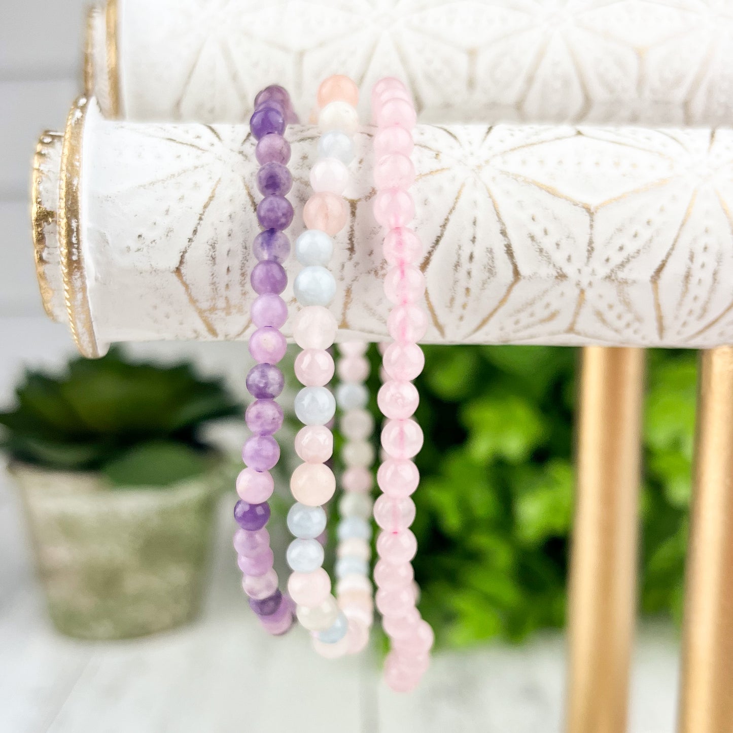 Love Stack Bracelet Set 4mm