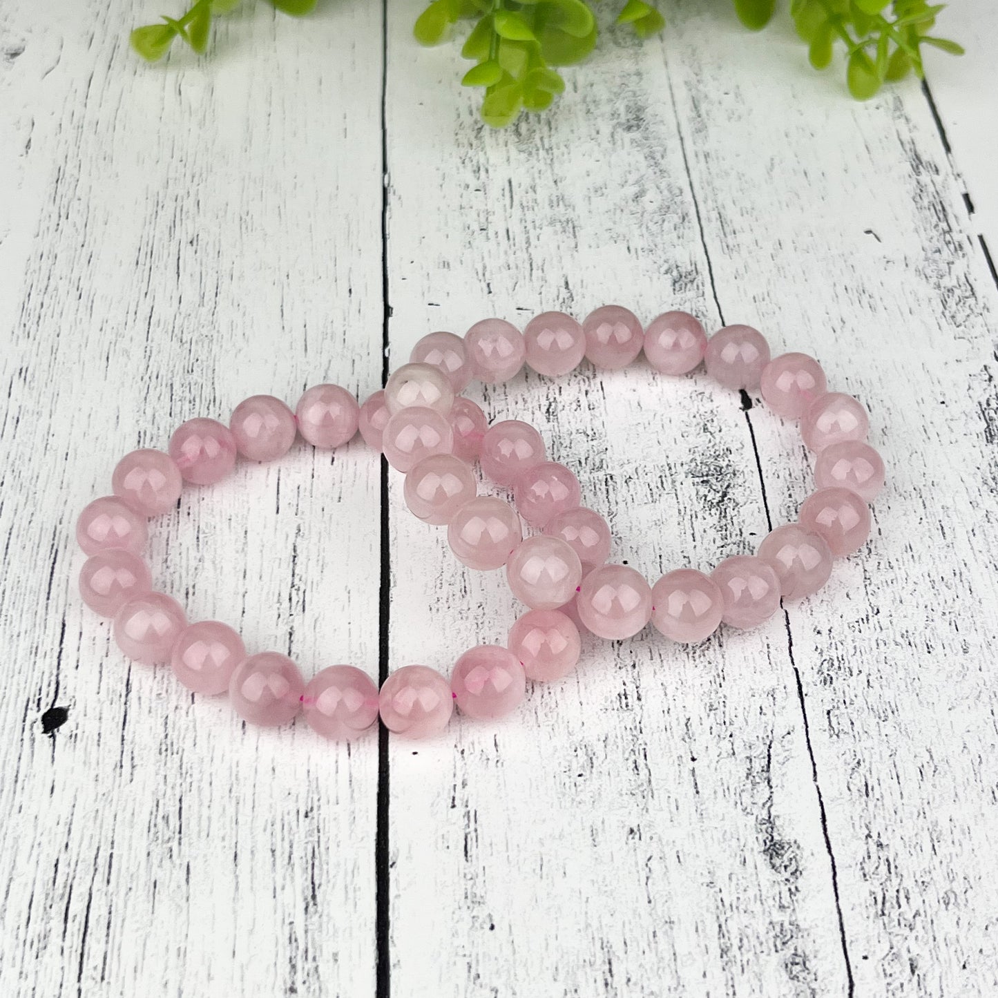 Rose Quartz Gemstone Bracelet 8mm