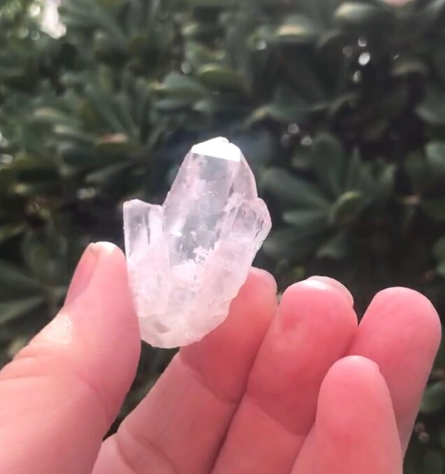 Mini Clear Quartz Druzy