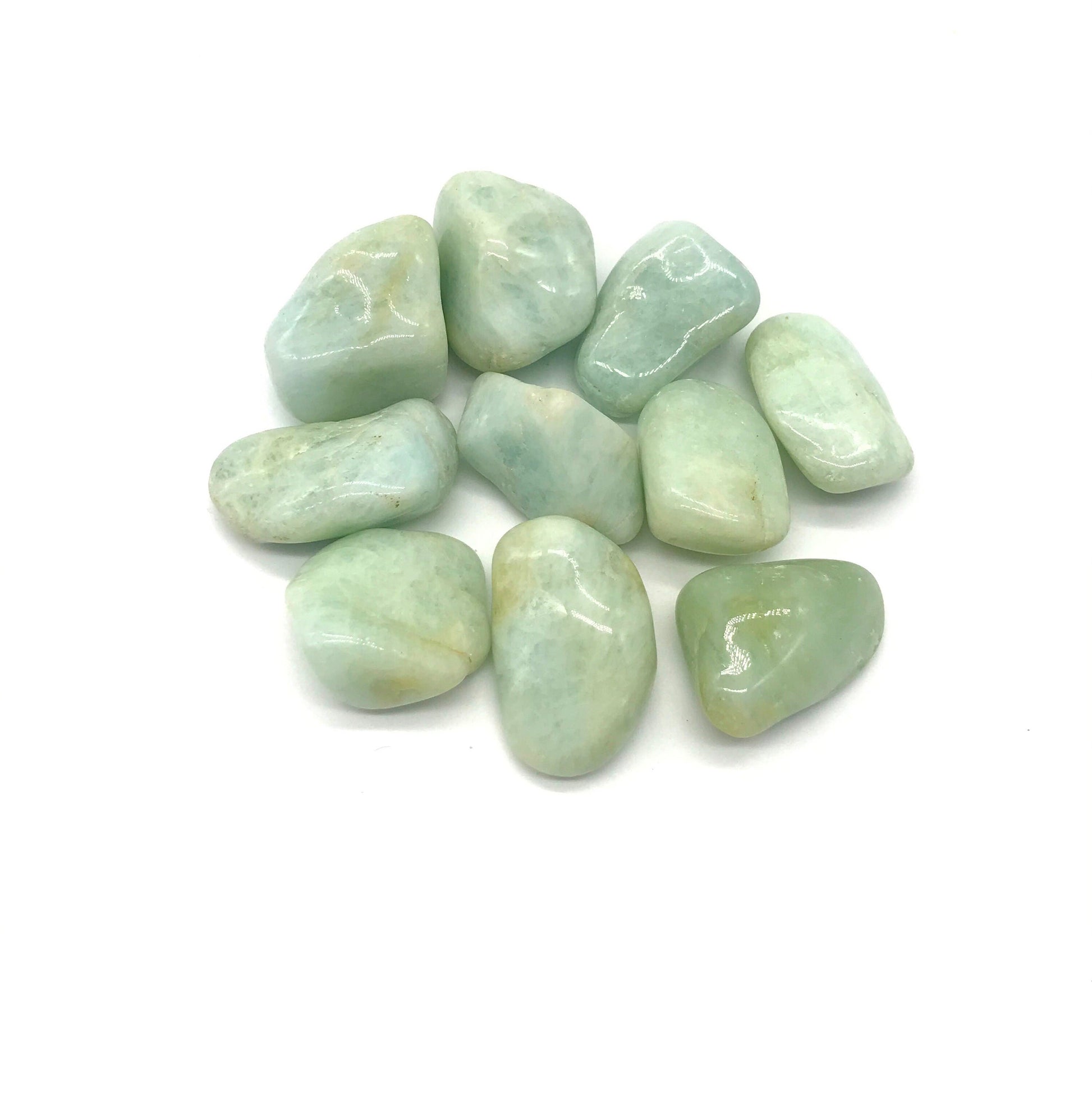 Large Aquamarine Tumbles Grade A