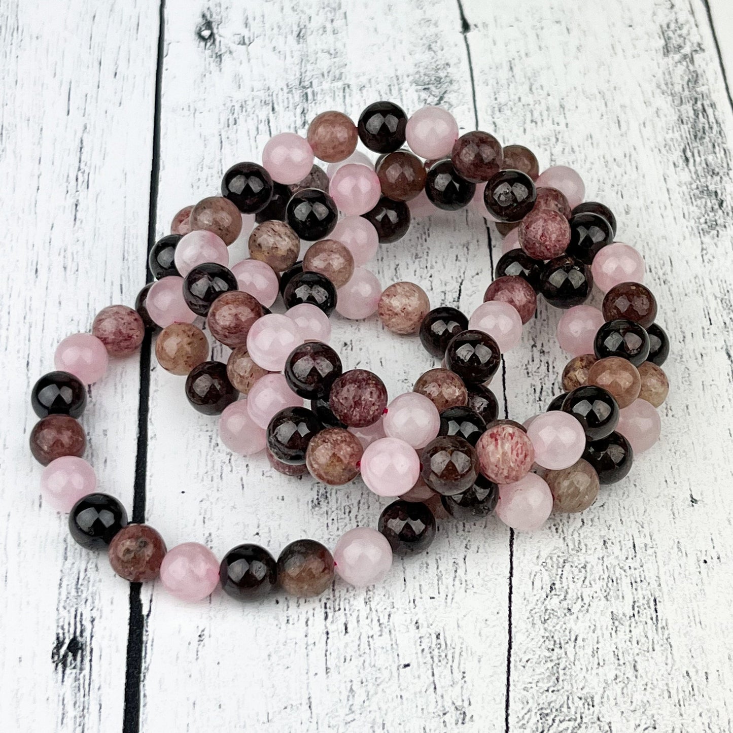 Heart Chakra Gemstone Bracelet 8mm