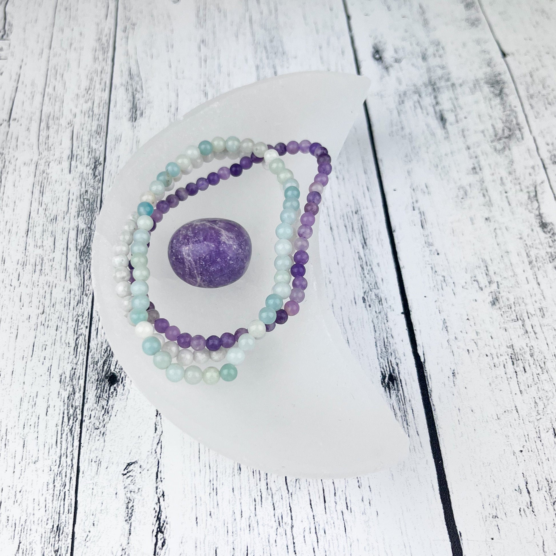 Harmony Stack Bracelet Set 4mm