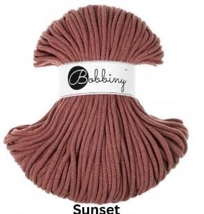 Macrame Cord 5mm Braided Cotton 100% recycled Cotton | Craft yarn | Macrame Supplies | BOBBINY