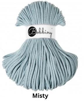 Macrame Cord 5mm Braided Cotton 100% recycled Cotton | Craft yarn | Macrame Supplies | BOBBINY