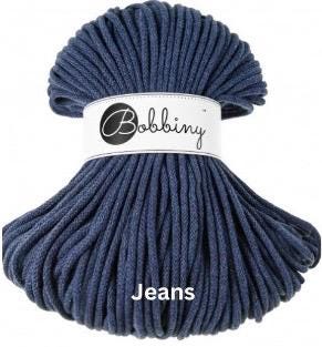Macrame Cord 5mm Braided Cotton 100% recycled Cotton | Craft yarn | Macrame Supplies | BOBBINY